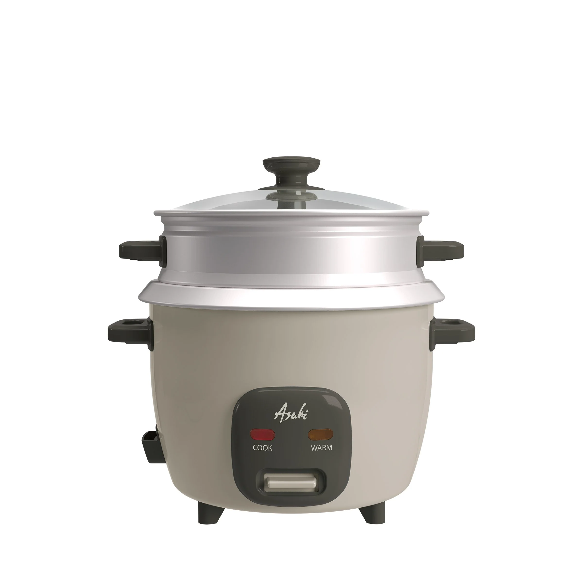 Rice Cooker Steam Cooking with Convenient Controls Configuration B