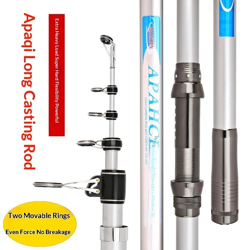 Third-generation Carbon Ultra-hard Long-cast Fishing Rod