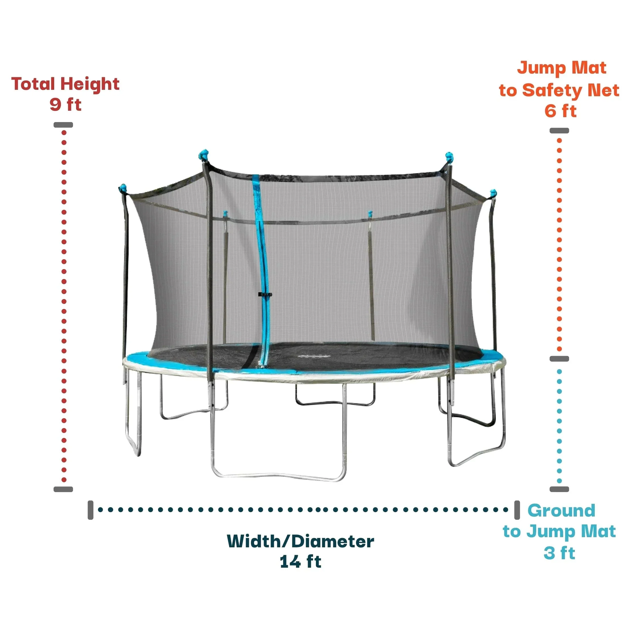 Bounce Pro 14ft Trampoline with Flash Lite Zone