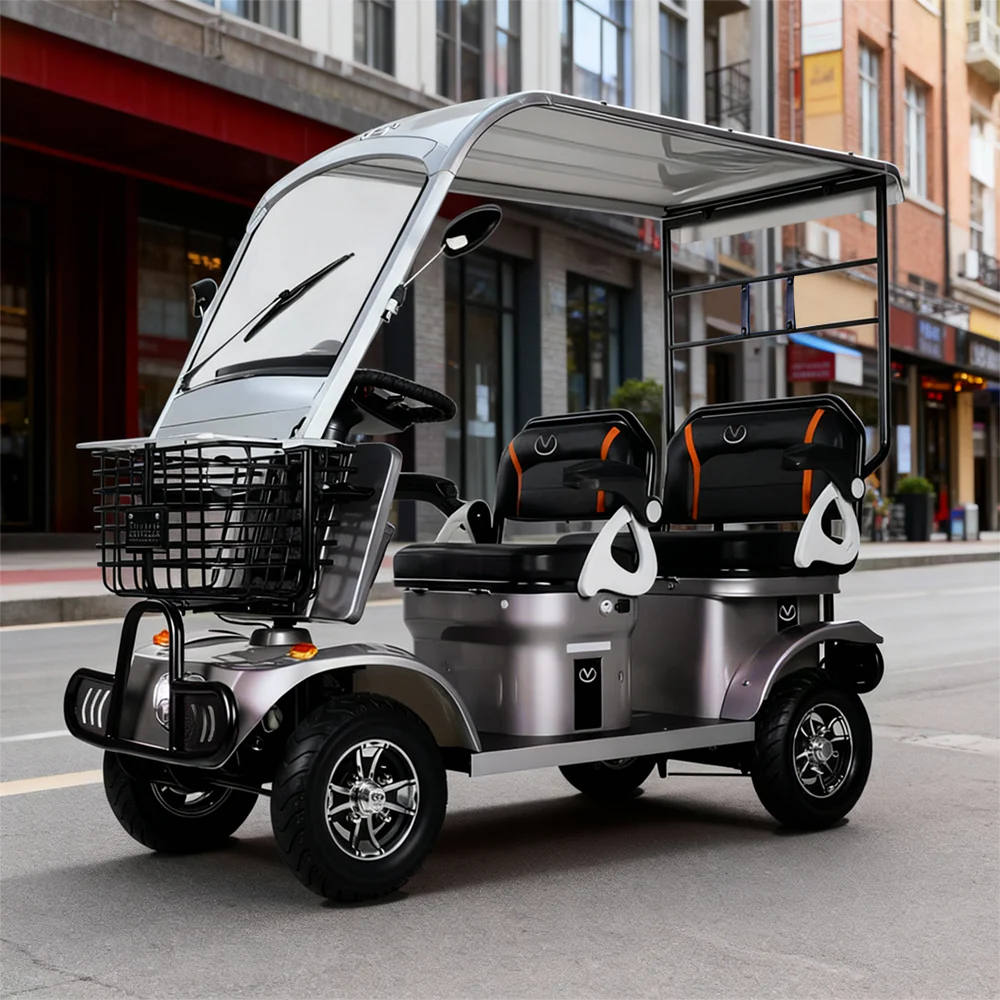 Eeeza 650W 60V 20Ah Electric Mobility Scooter with Long-Range