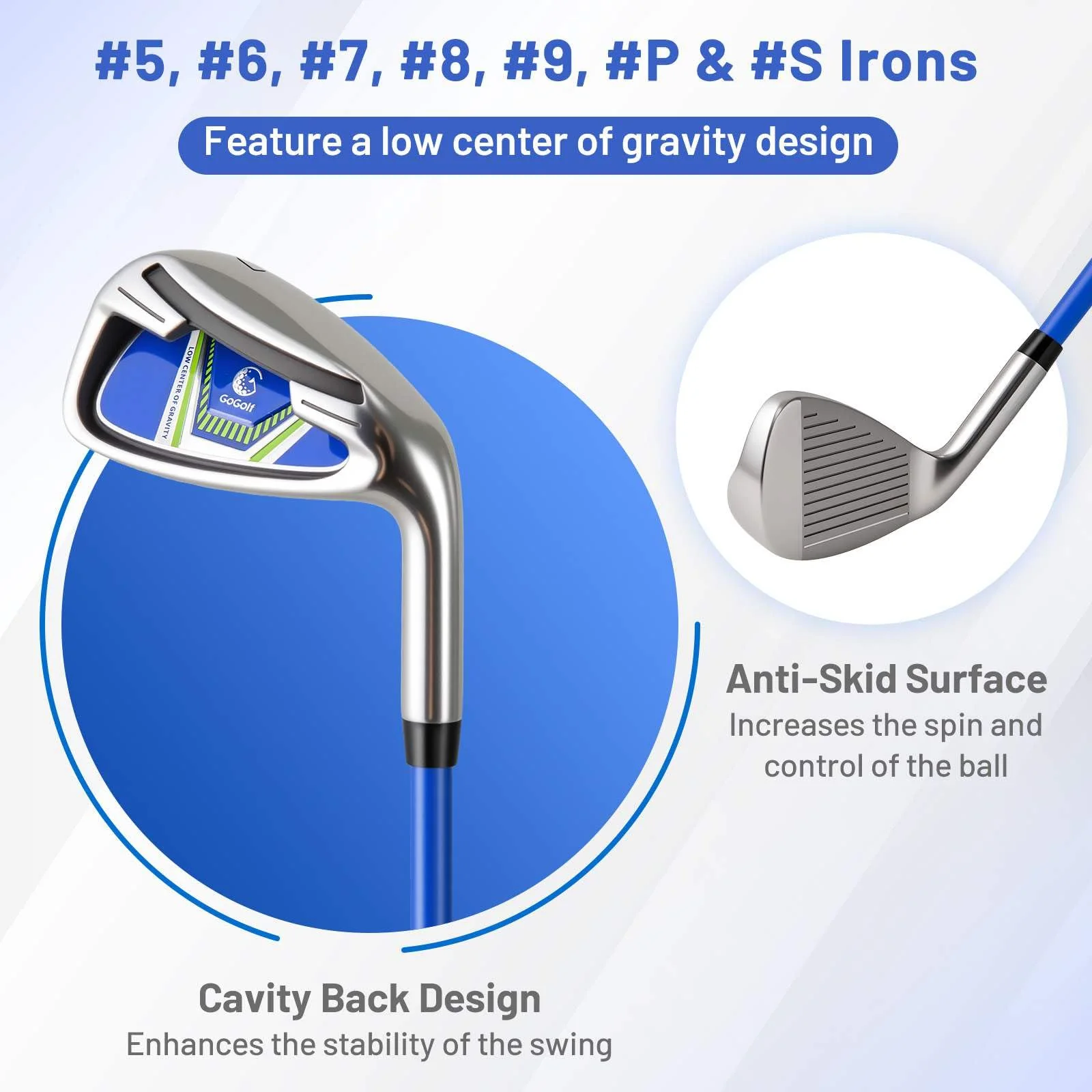 Men's Complete Golf Clubs and Bag Set
