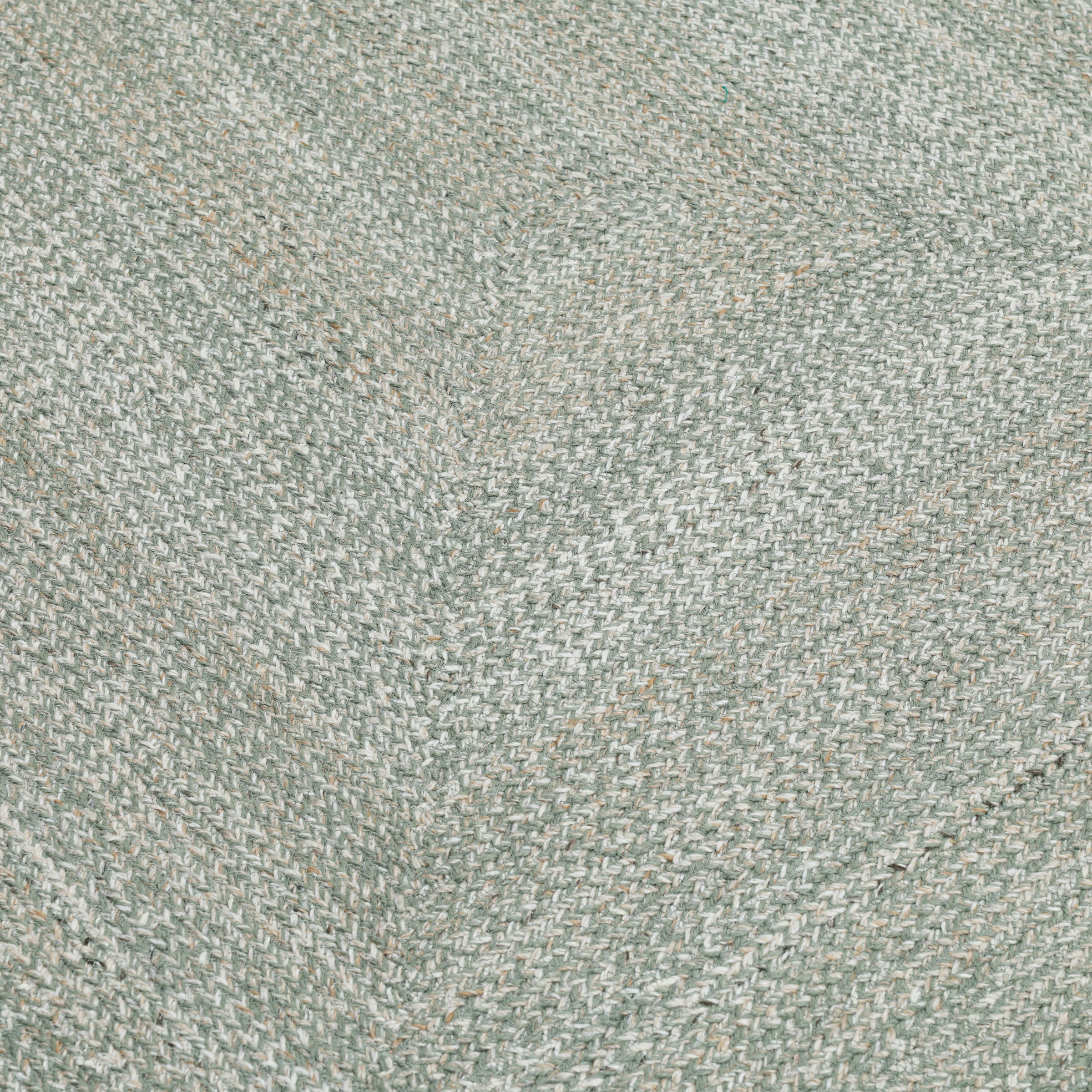 Obeetee Layla Braided Area Rug, Green, 5' x 7'6"