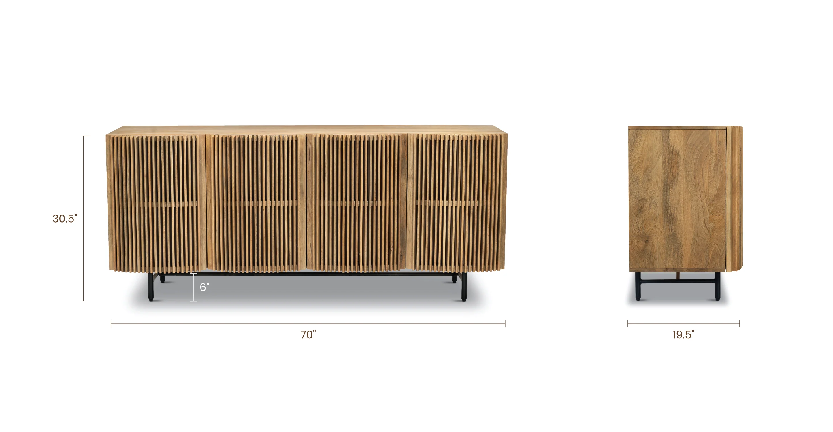 Sumi 70" Sideboard