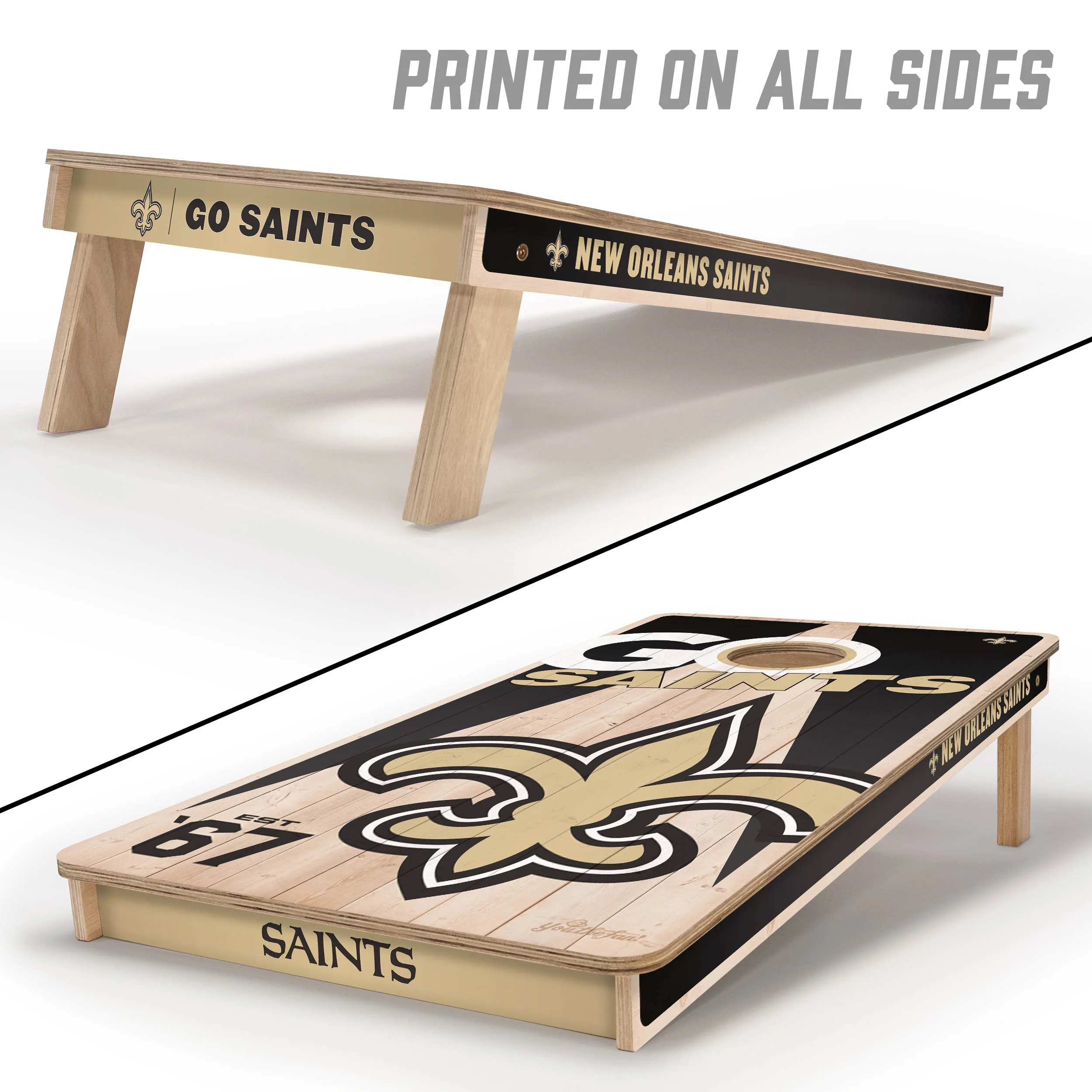 YouTheFan NFL Buffalo Bills 2' x 4' Cornhole Game