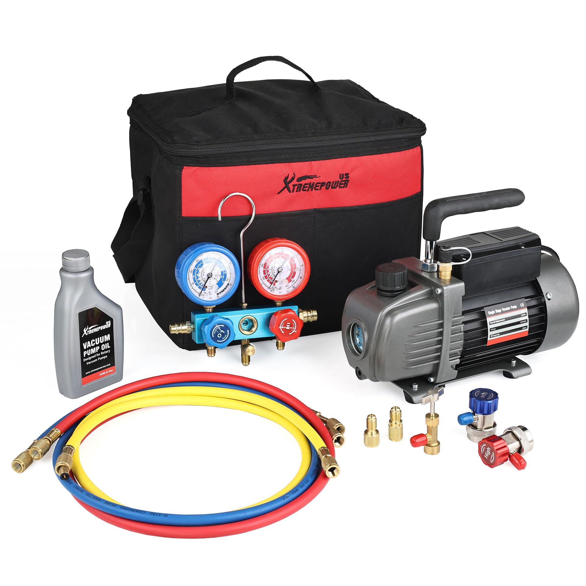 XtremepowerUS 3CFM 1/4 HP Vacuum Pump