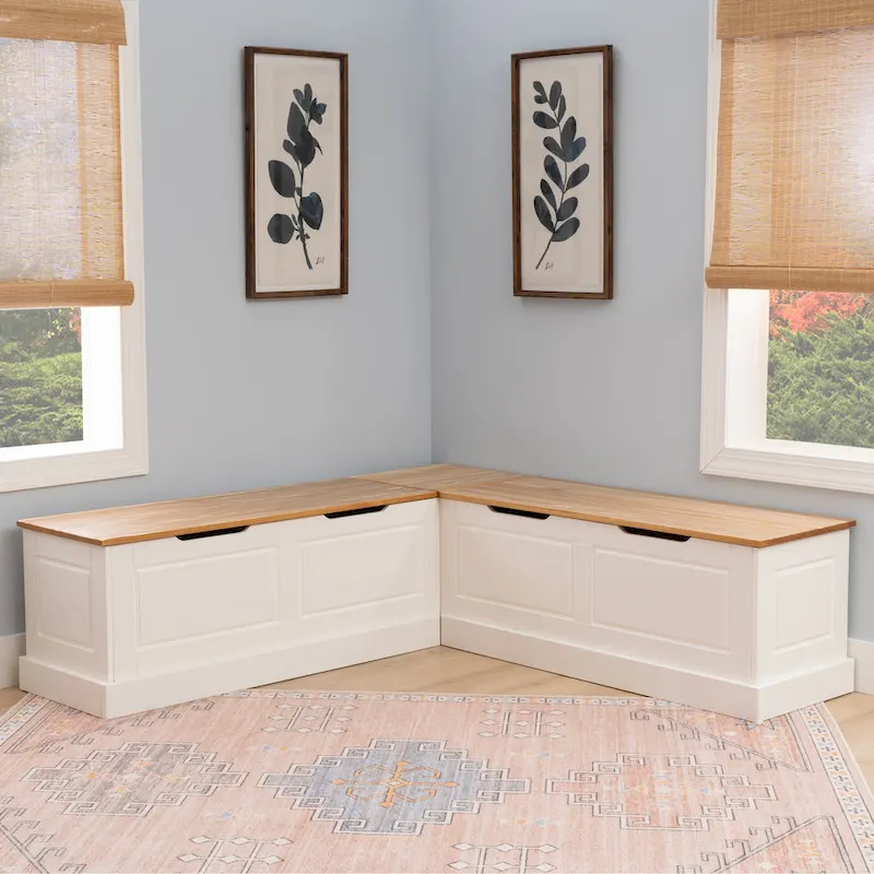 Josie L-shaped Backless Breakfast Nook Bench