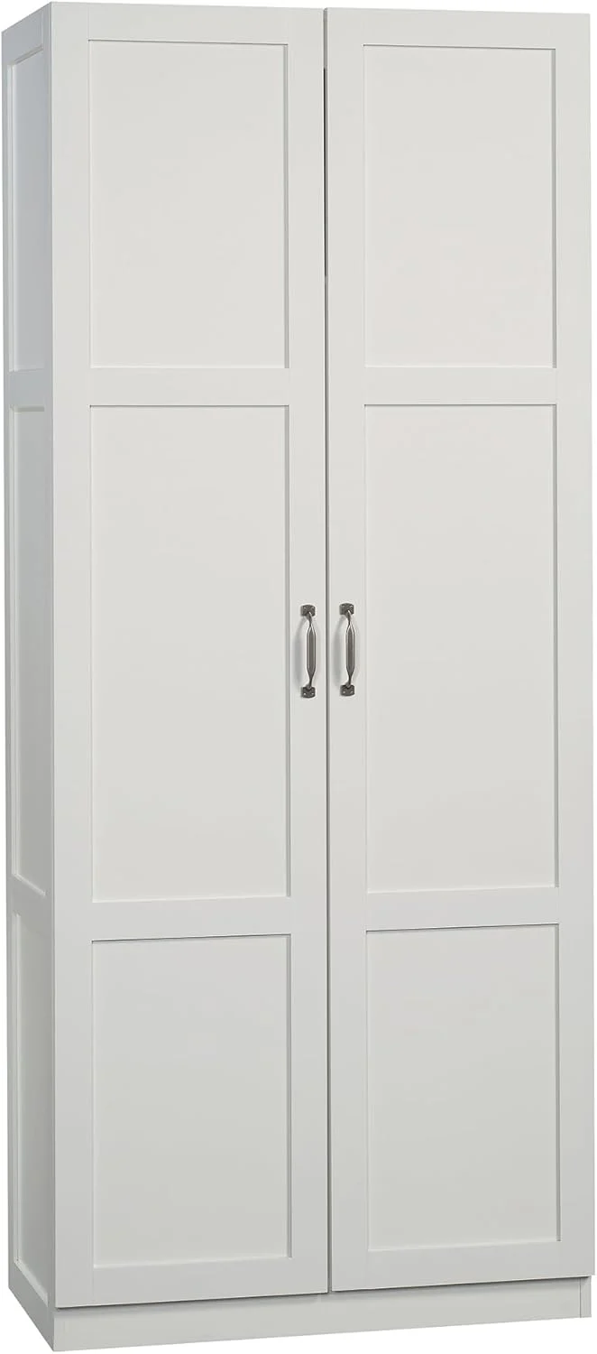 Sauder Select Storage Cabinet, Pantry Cabinet Kitchen Storage with Adjustable Shelves