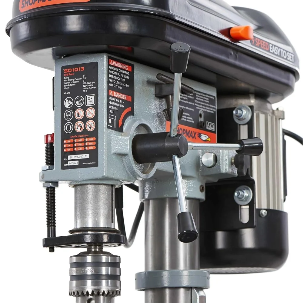SHOPMAX DRILL PRESS 10",9 speeds