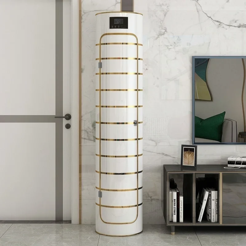 Large-capacity multi-layer rotating disinfection shoe cabinet [with mirror + deodorizer]