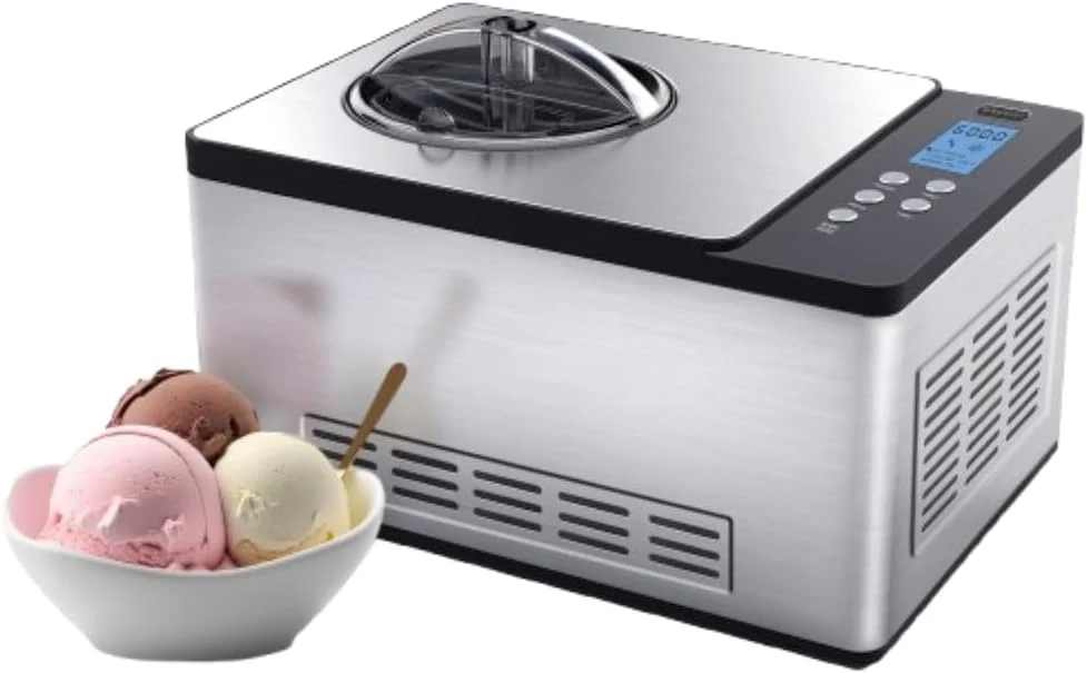 Whynter ICR-300SS 0.5-Quart Stainless Steel Rolled Ice Cream Maker With Compressor