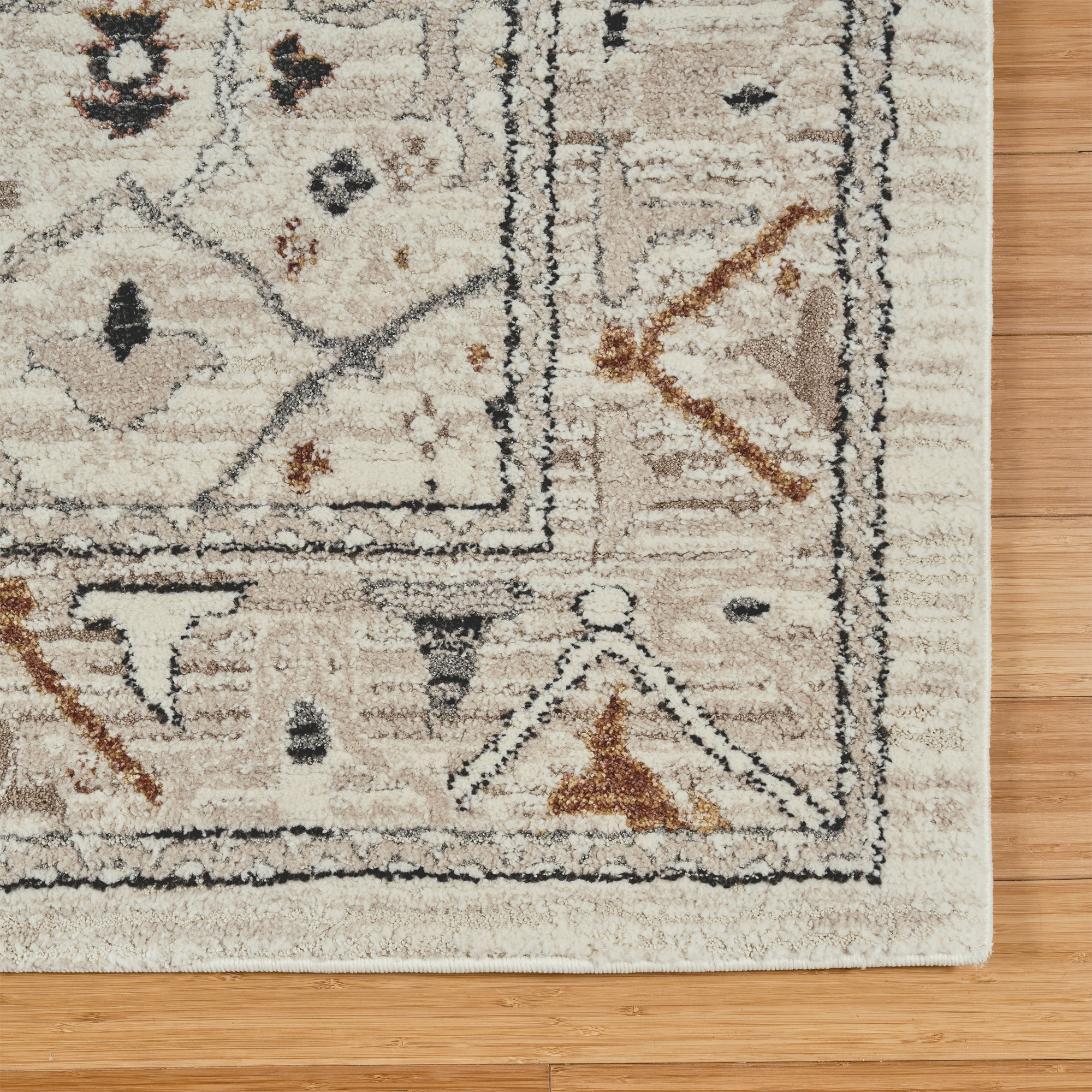 Solaris Area Rug, Ayana Ivory, 8'8" x 13'