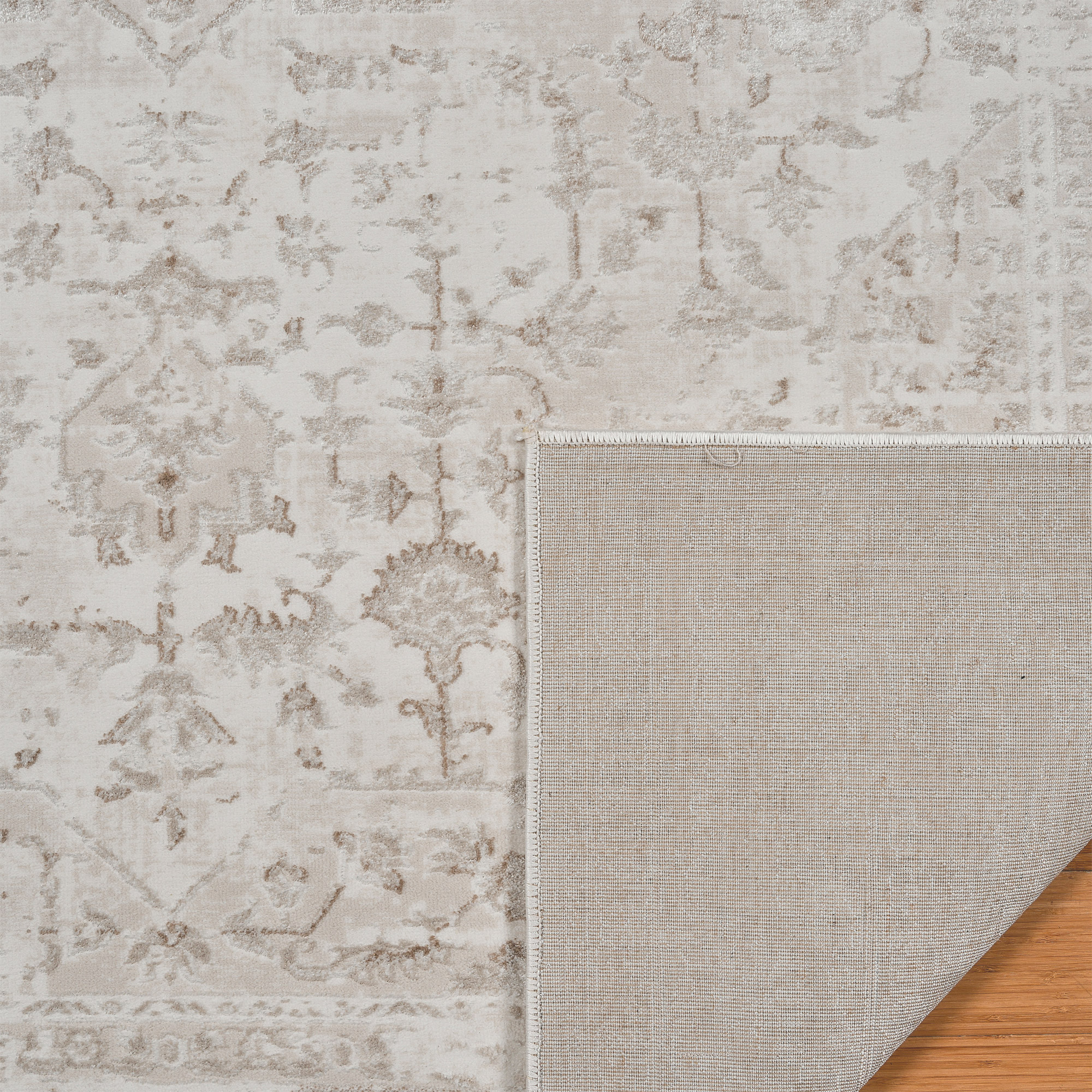 Divina Area Rug, Onida Cream, 6'6" x 9'