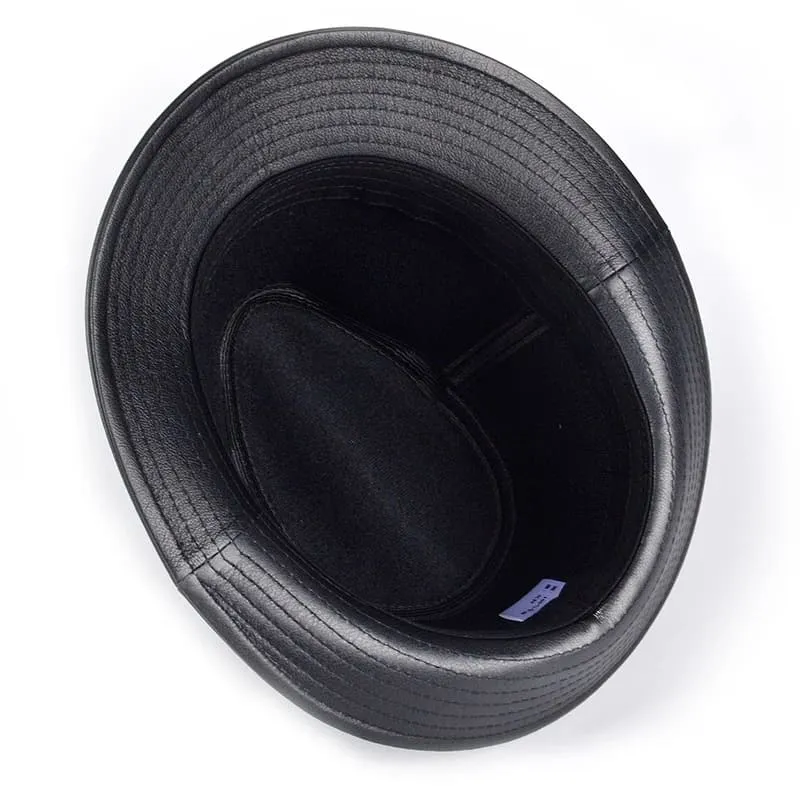 Ellington Genuine Leather Trilby Hat