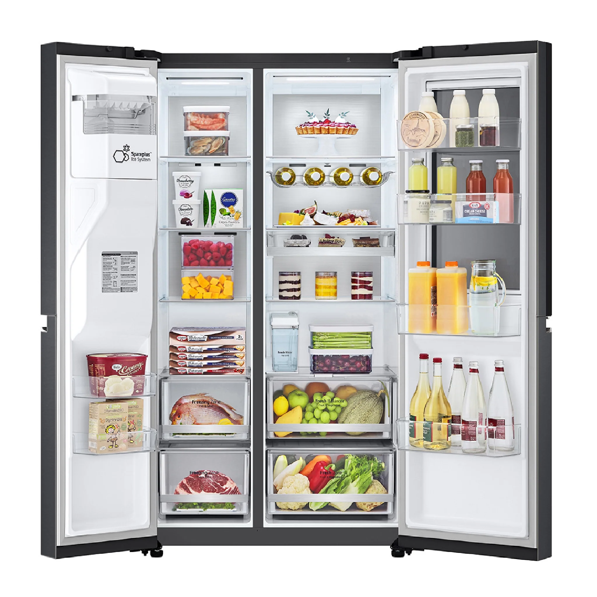 23.8 Cu. Ft. Side-by-Side Refrigerator Inverter