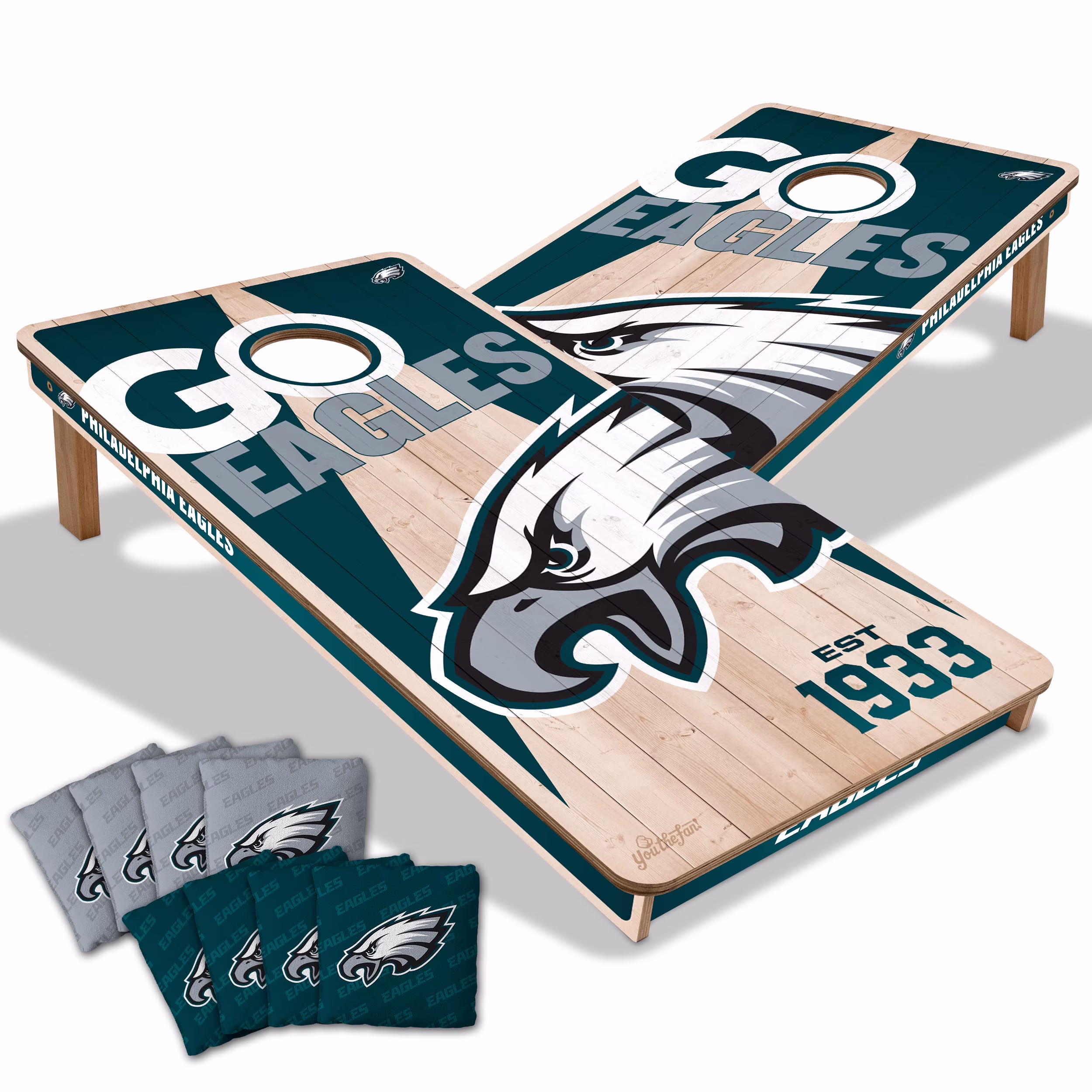 YouTheFan NFL Buffalo Bills 2' x 4' Cornhole Game