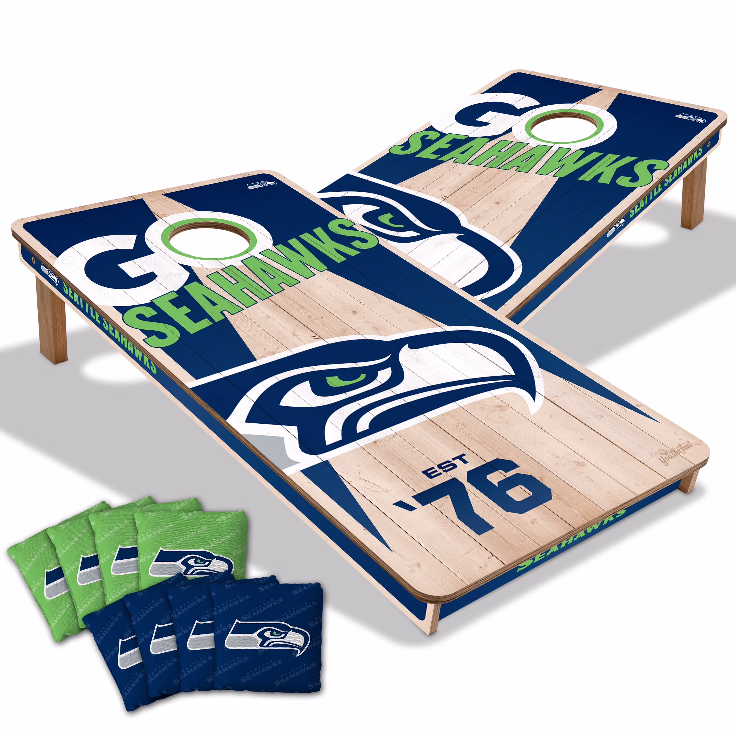 YouTheFan NFL Buffalo Bills 2' x 4' Cornhole Game