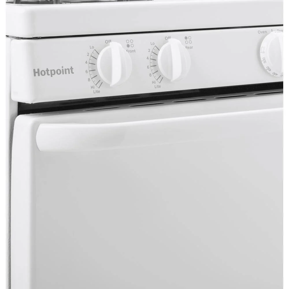 20 in. 4 Burner Element Free-Standing Electric Range in White
