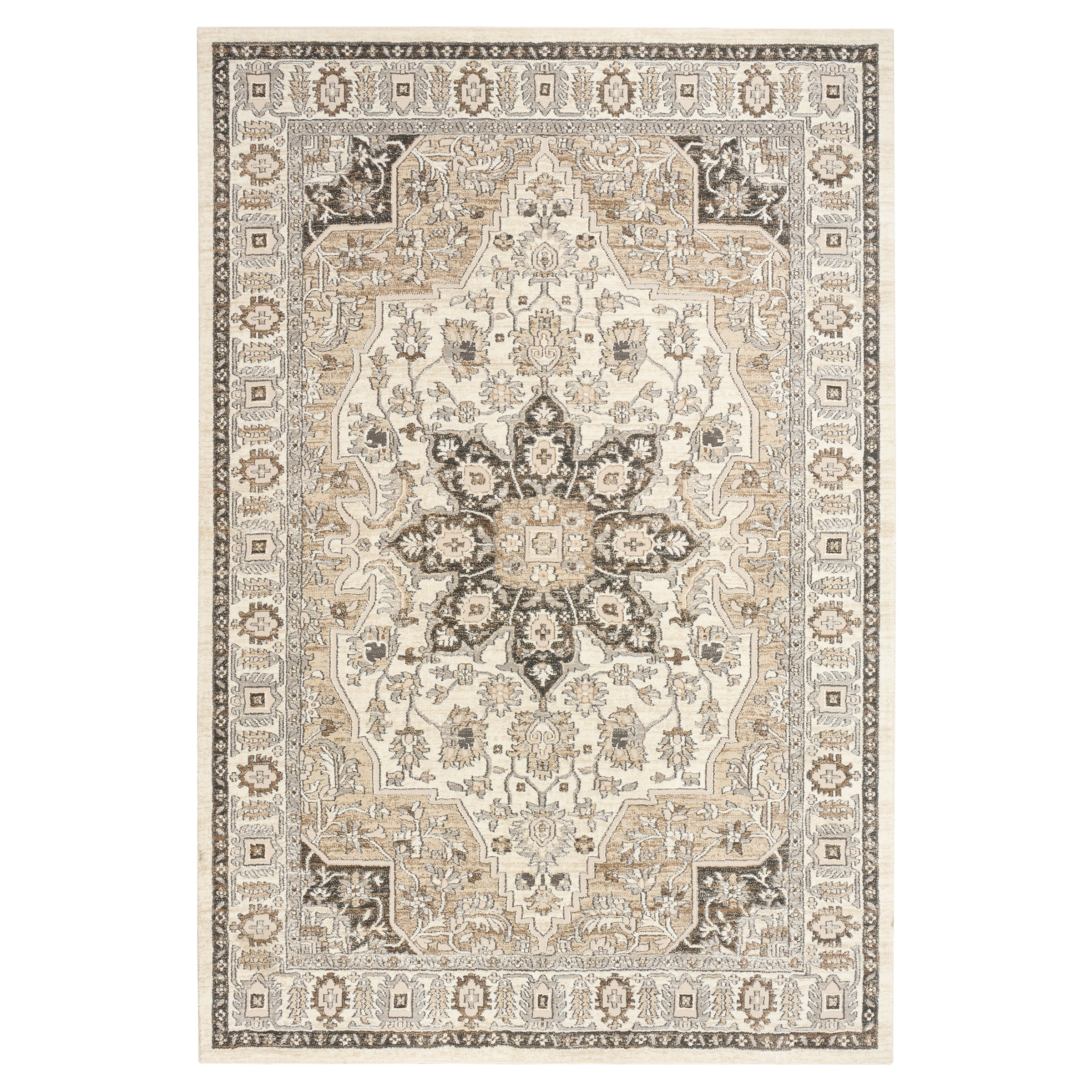 Nourison Briar Area Rug, Rose, 6'6" x 9'6"