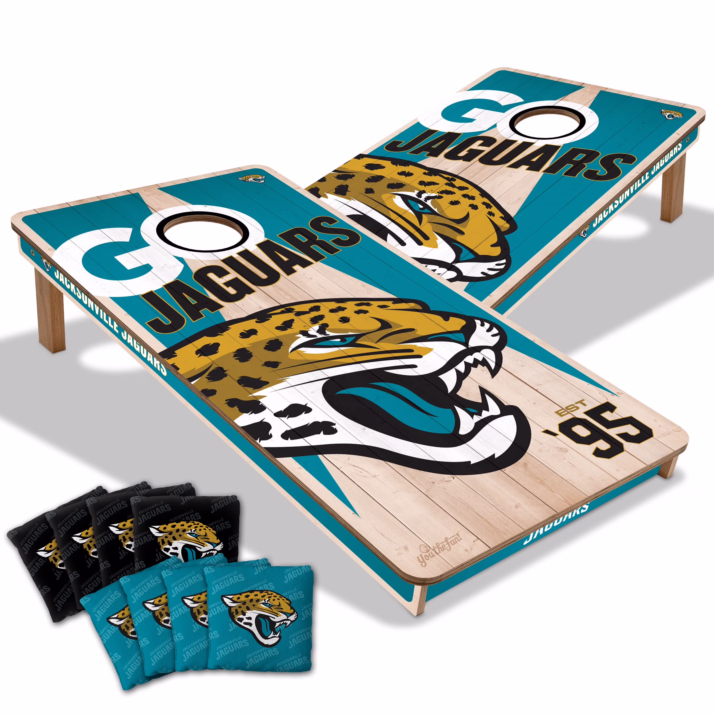 YouTheFan NFL Buffalo Bills 2' x 4' Cornhole Game