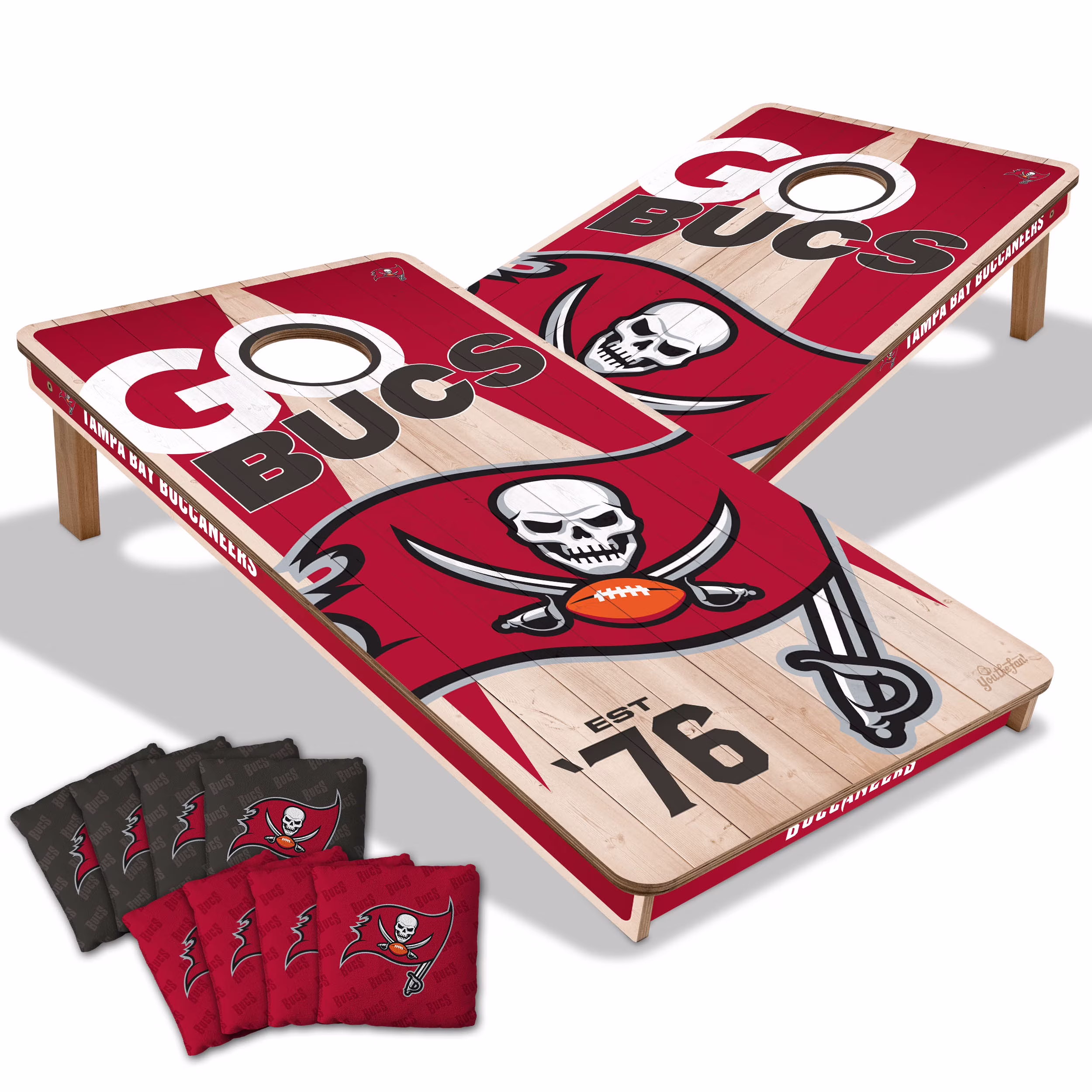 YouTheFan NFL Buffalo Bills 2' x 4' Cornhole Game