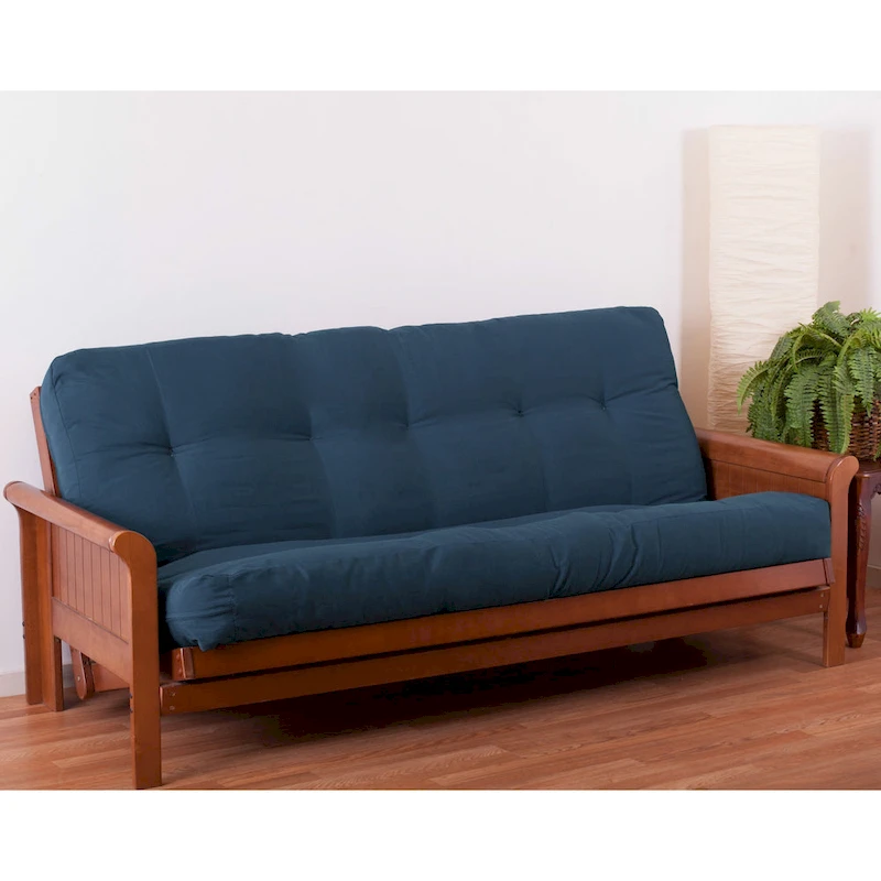 8-inch Thick Twill Futon Mattress (Twin, Full, or Queen)