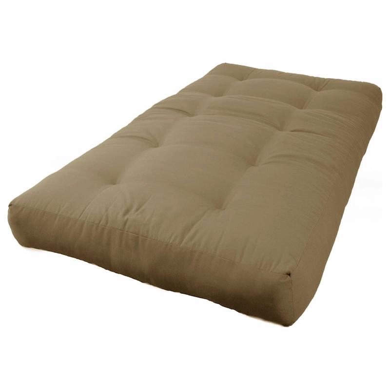 8-inch Thick Twill Futon Mattress (Twin, Full, or Queen)