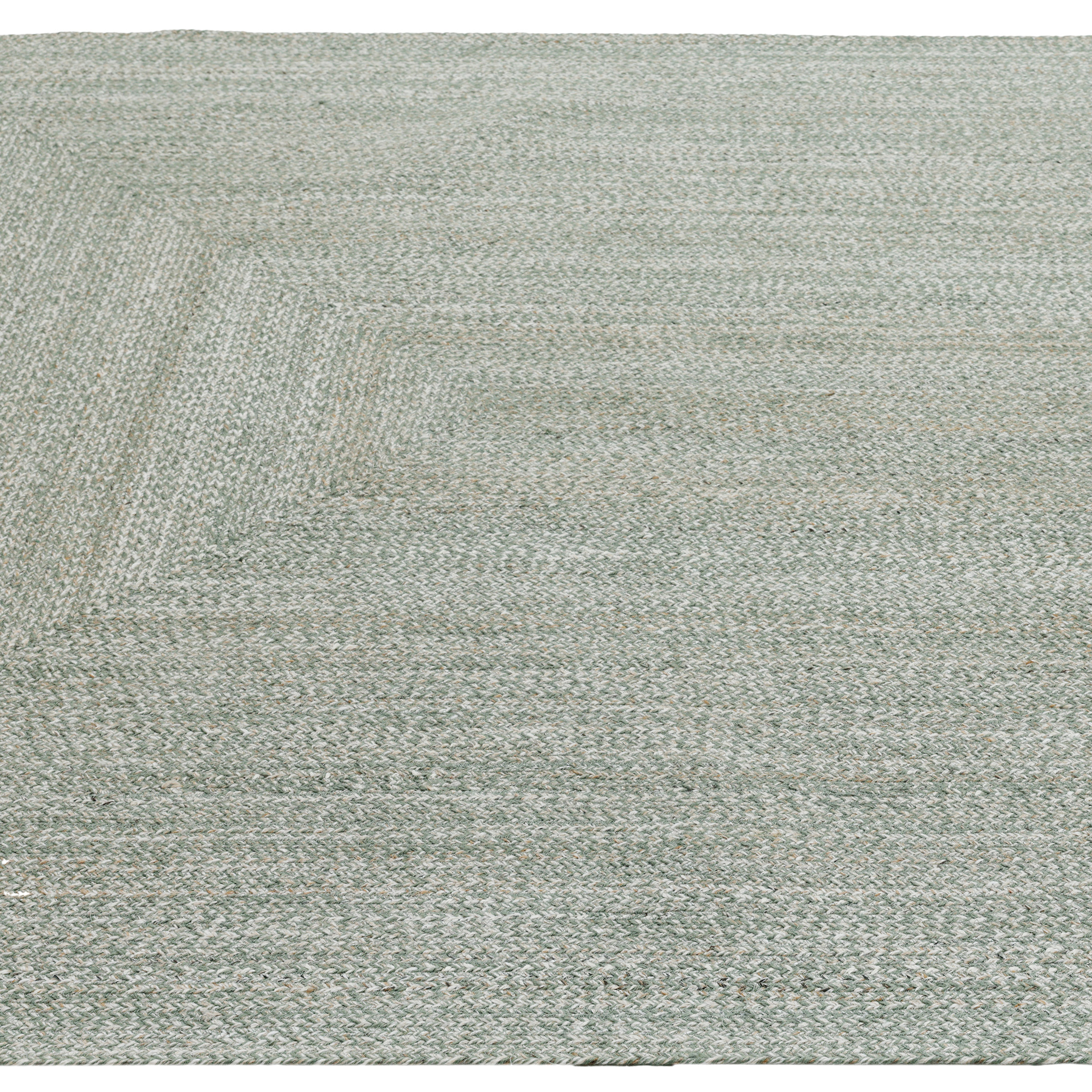 Obeetee Layla Braided Area Rug, Green, 5' x 7'6"