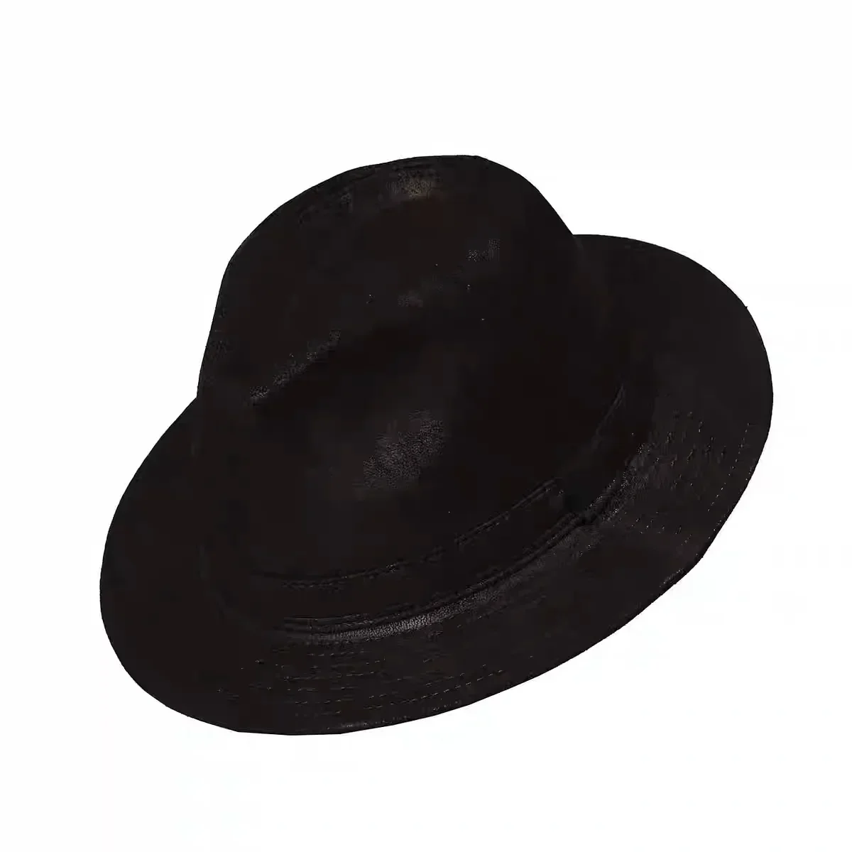 Abruzzo Genuine Leather Trilby Hat