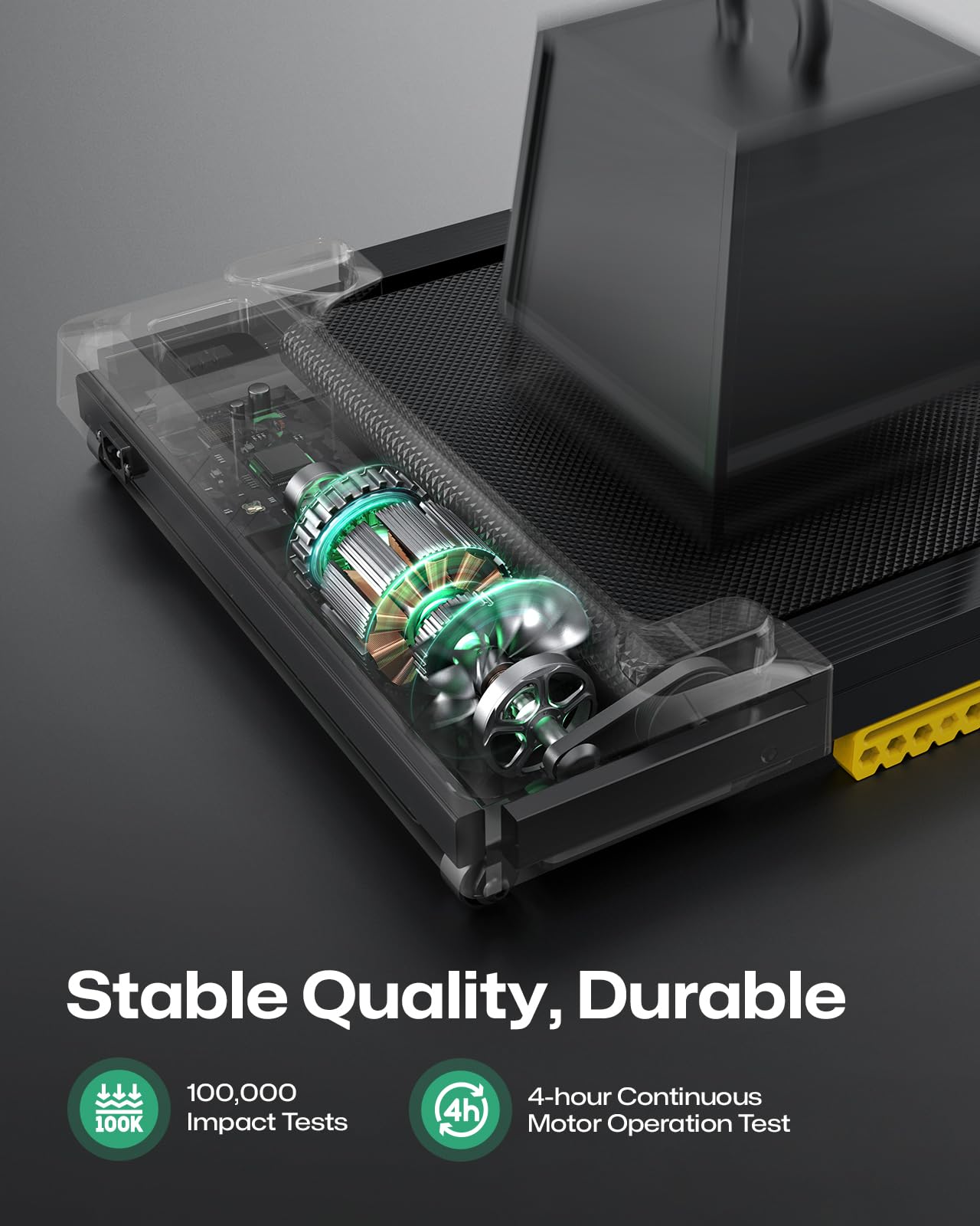 Smart Walking Pad Compact Under-Desk Treadmill