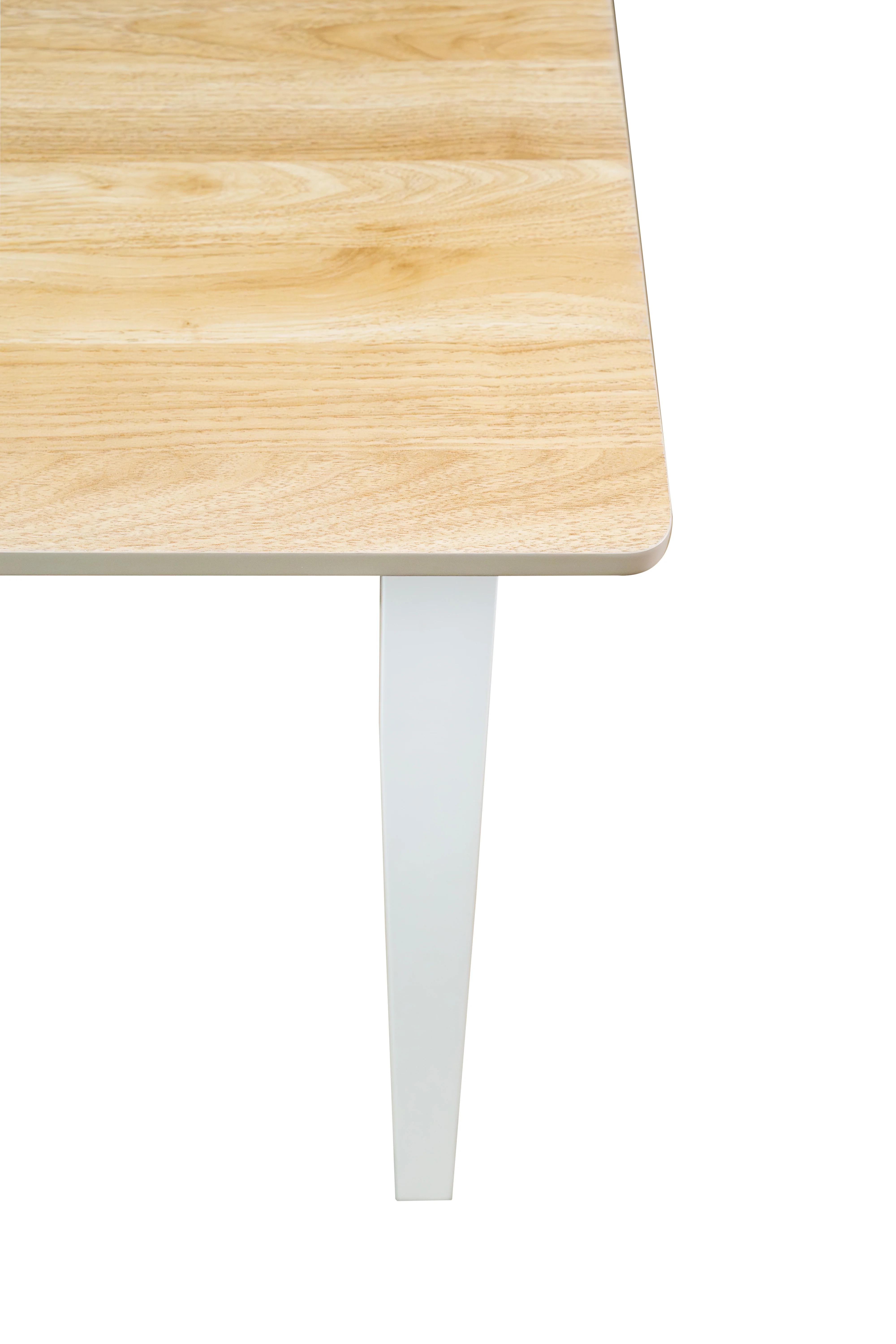 Mainstays 5-Piece Dining Set, 1 Table and 4 Chairs, White, MDF and Rubberwood, Indoor, 46" L x 29" W x 30" H Table