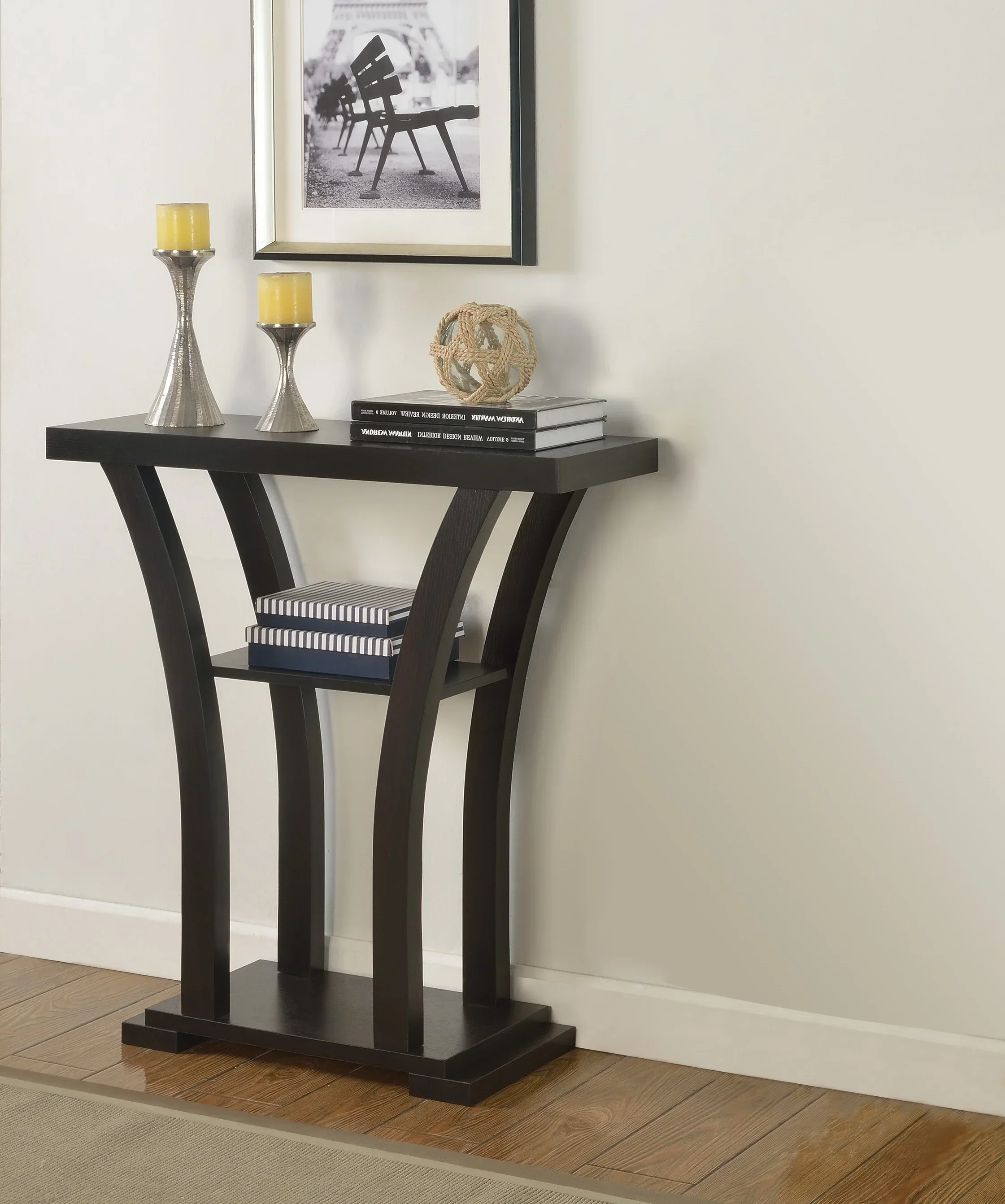 Gray Finish Console Table - 32.0 - Elevate Your Space