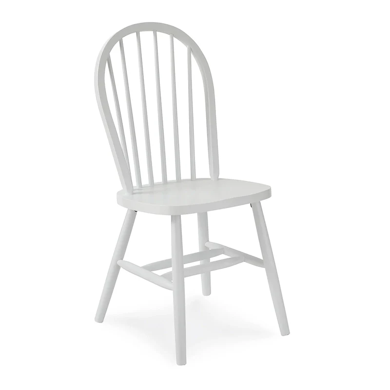 International Concepts Solid Wood Windsor Spindle Back Dining Chair