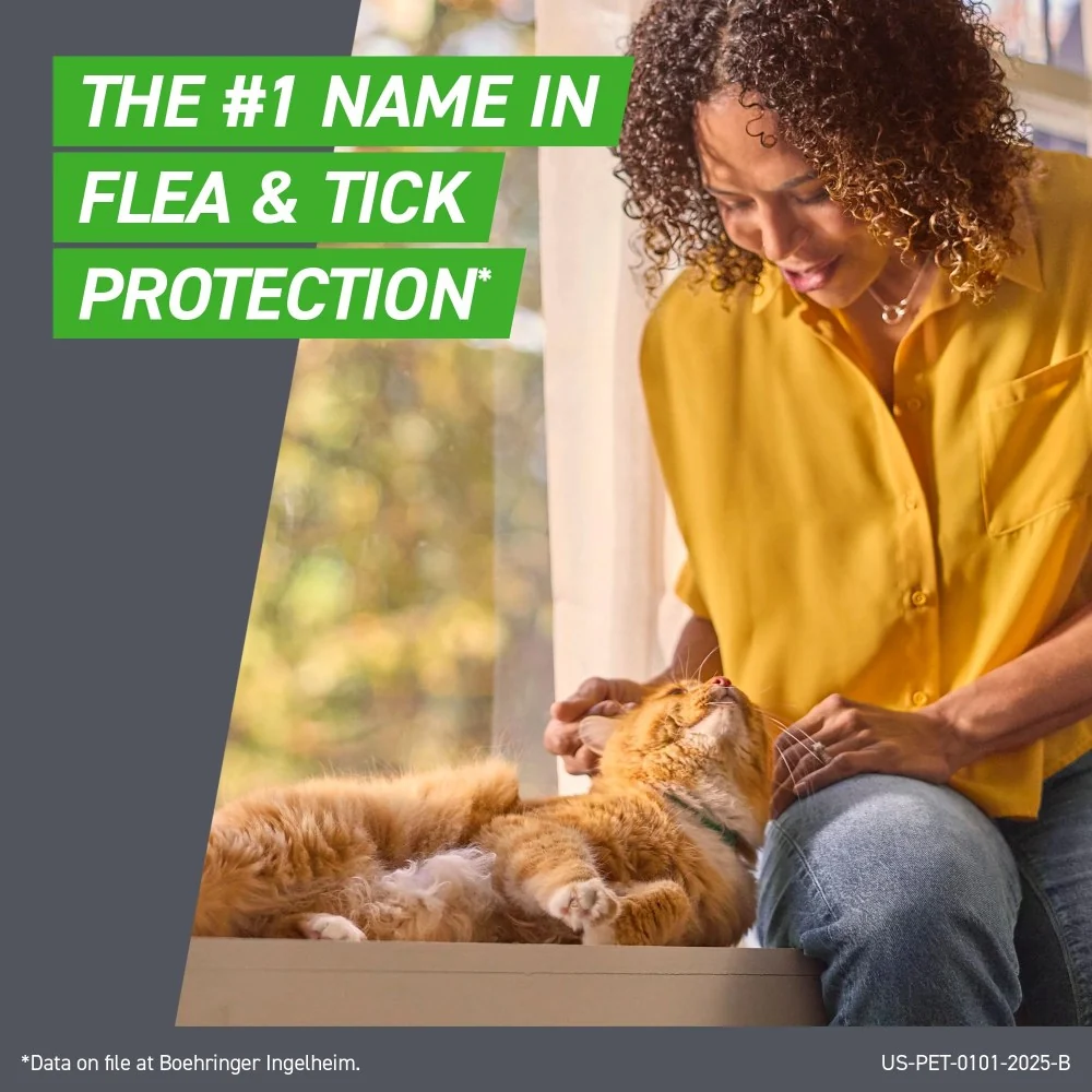 FRONTLINE Plus for Cat & Kitten Flea & Tick Spot Treatment, 8 Count