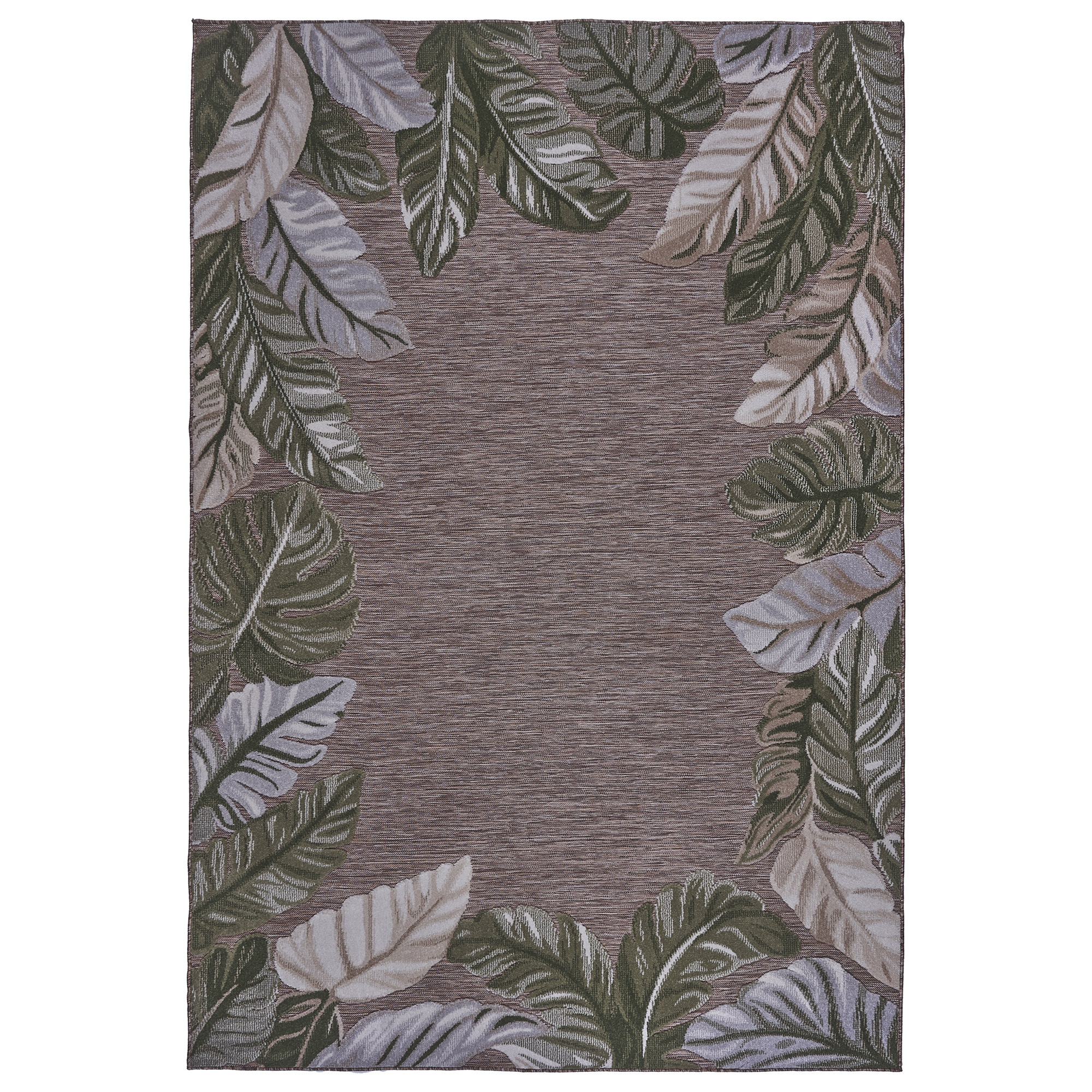 Laguna Indoor/Outdoor Area Rug, Molokai Natural, 6'6" x 9'6"