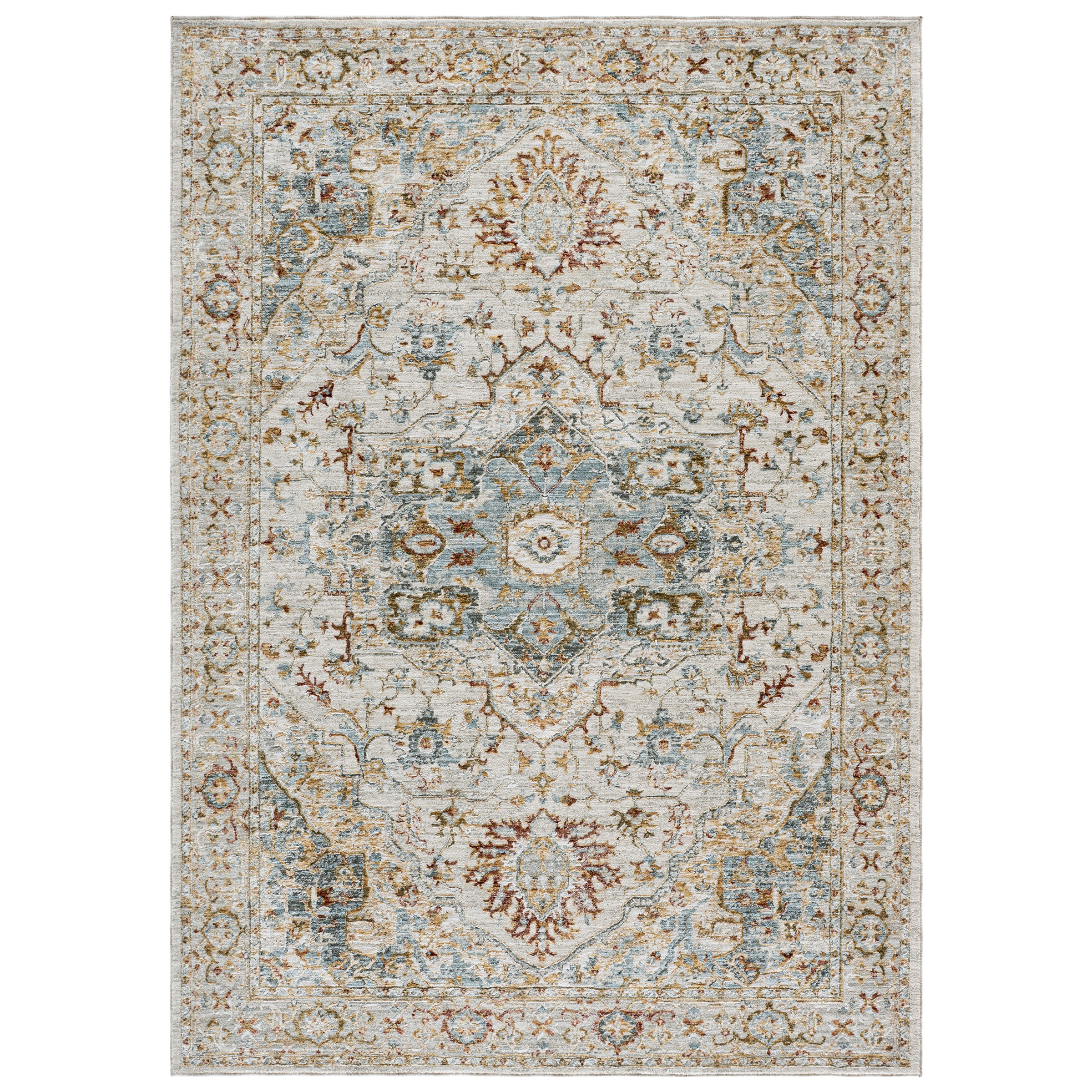 Safavieh Hamilton Area Rug, Ivory Blue, 5'3" x 7'6"