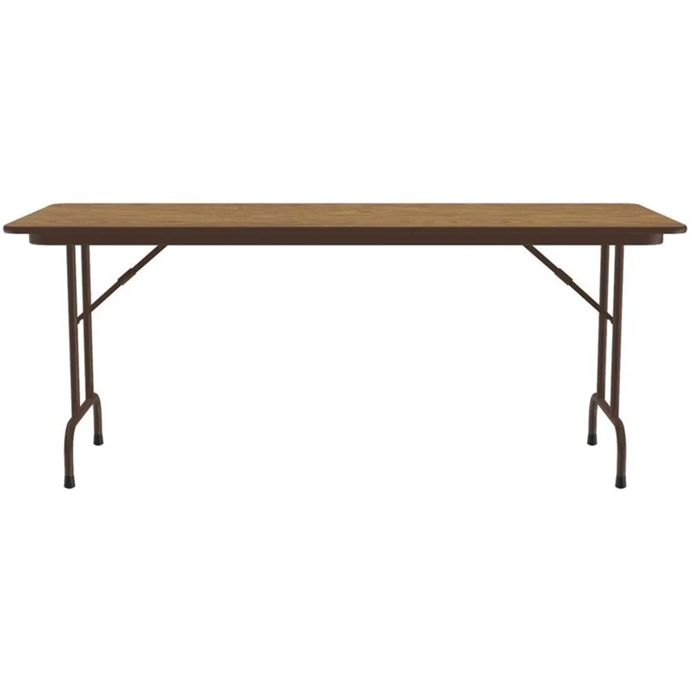 Correll 30"x 72" Econoline Laminate Folding Table, Walnut