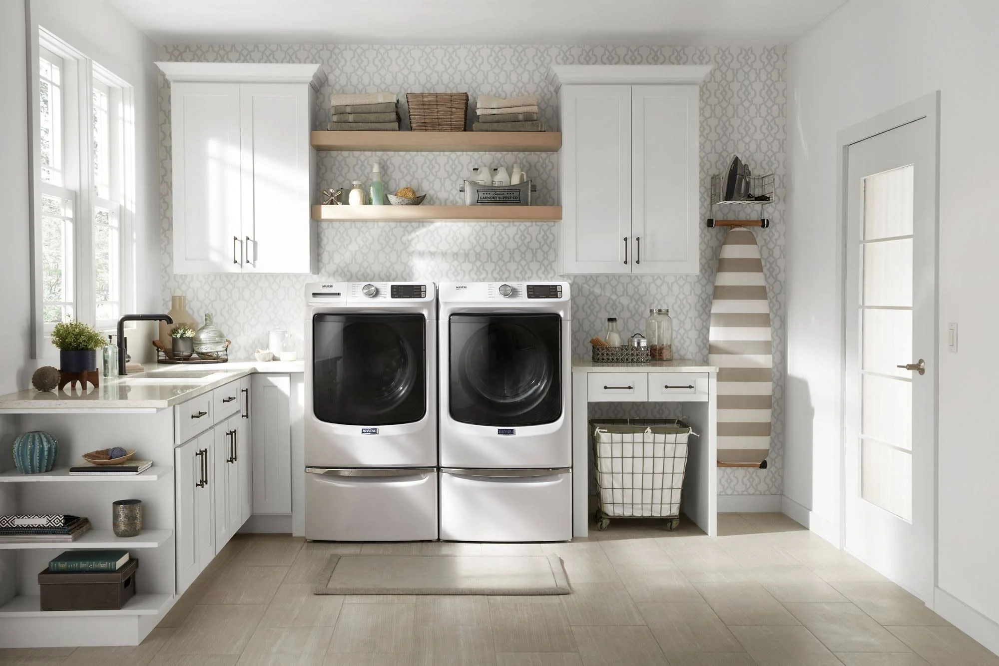 MED6630HW Front-Loading Electric Dryer - White