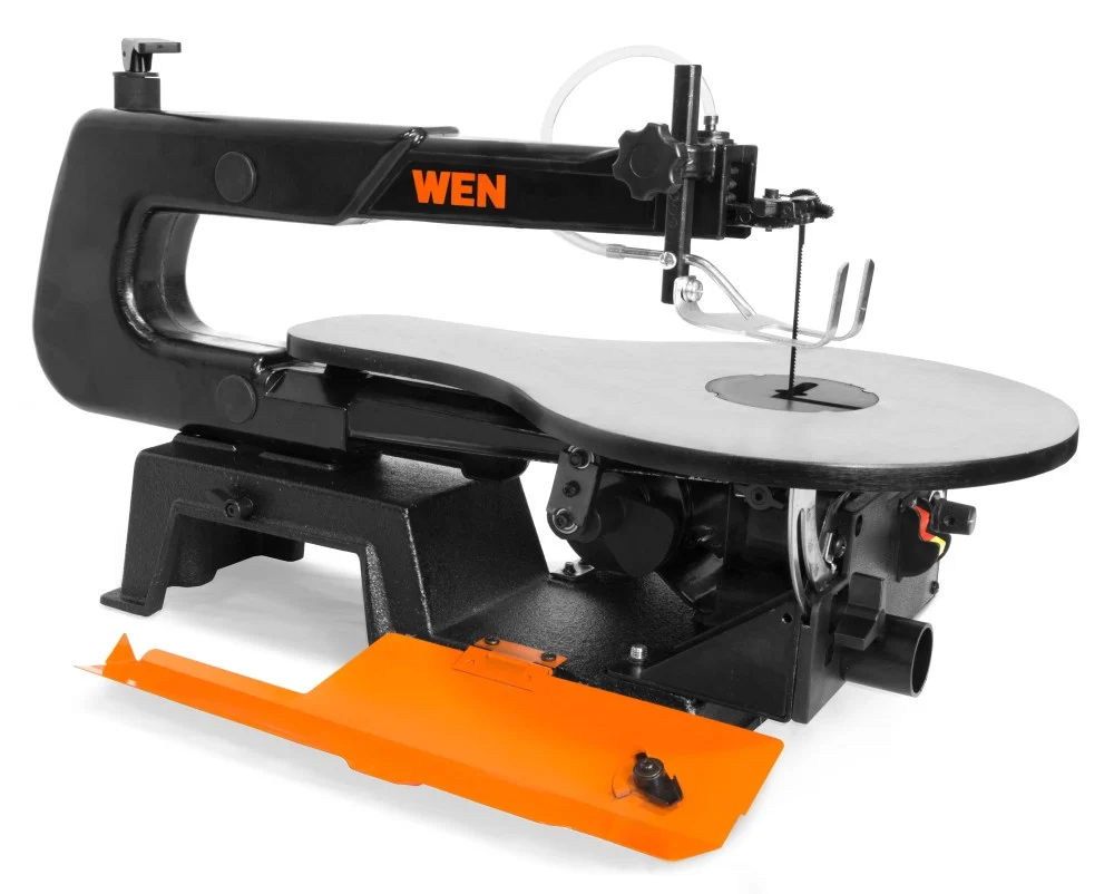 WEN 16-Inch Variable Speed Scroll Saw with Easy-Access Blade Changes,3922