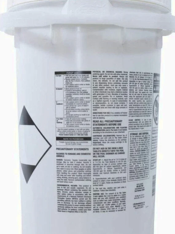 3 INCH CHLORINE TABLETS 50 LBS