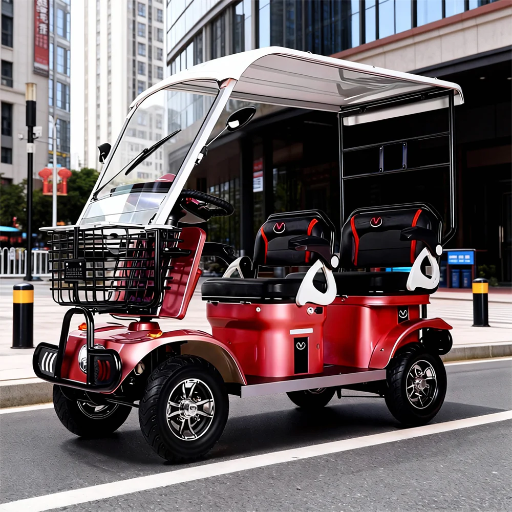 Eeeza 650W 60V 20Ah Electric Mobility Scooter with Long-Range