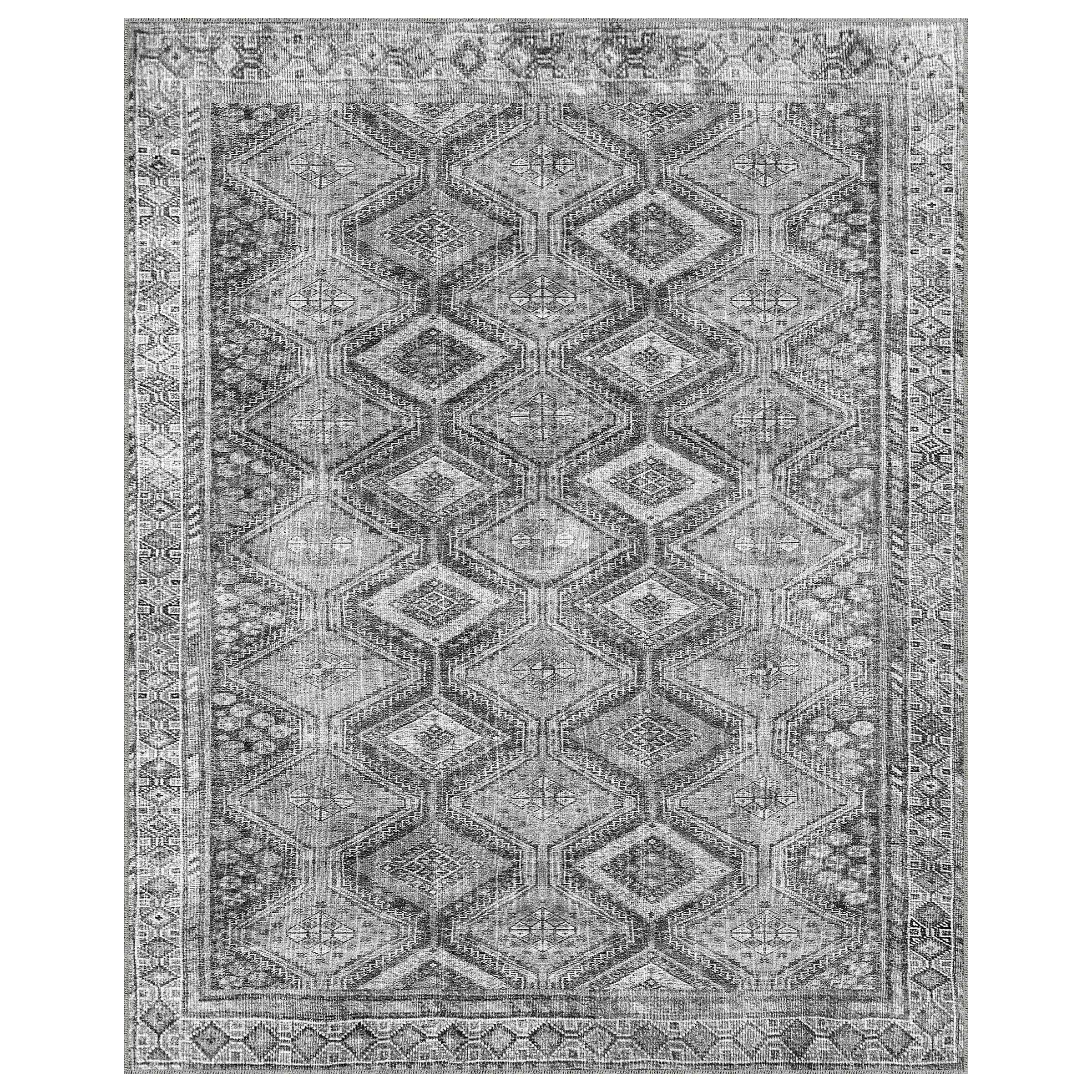 Apache Chenille Area Rug, Theodora Gray, 8' x 10'