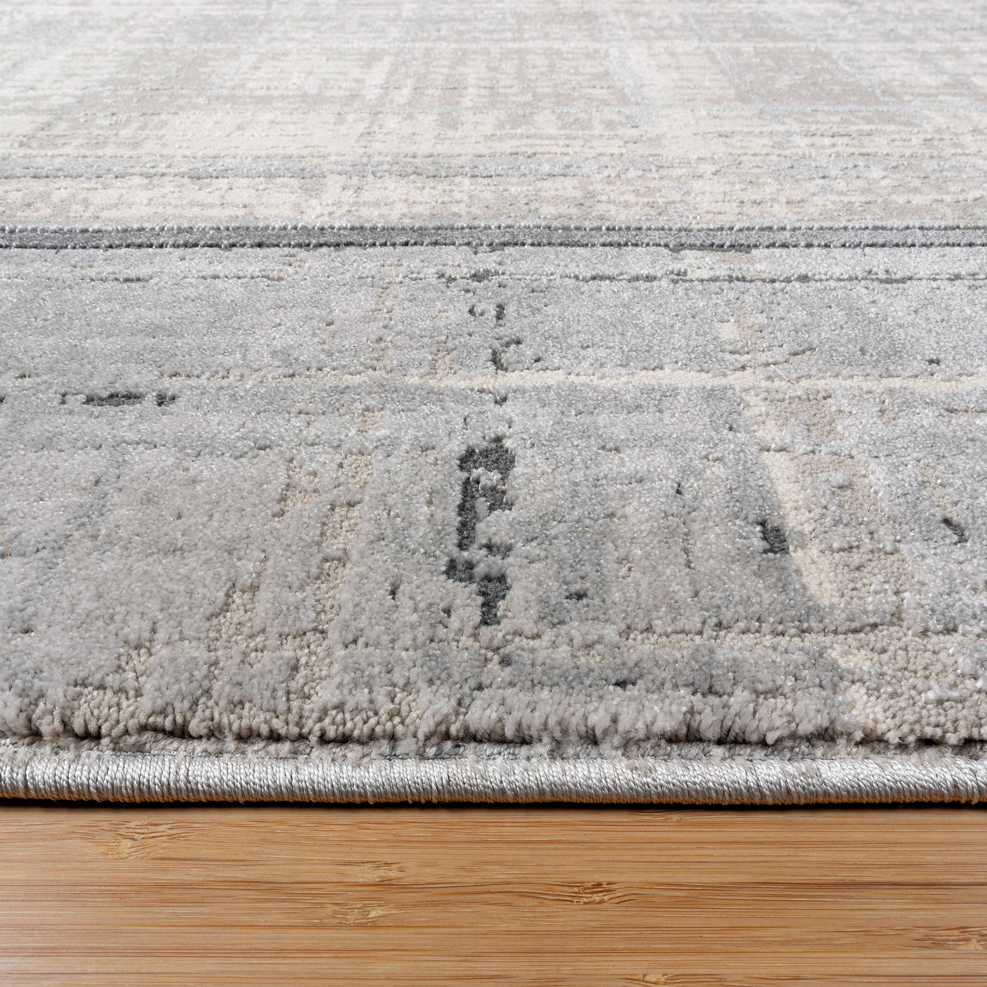 Eden Area Rug, Adelle Gray, 7'10" x 10'