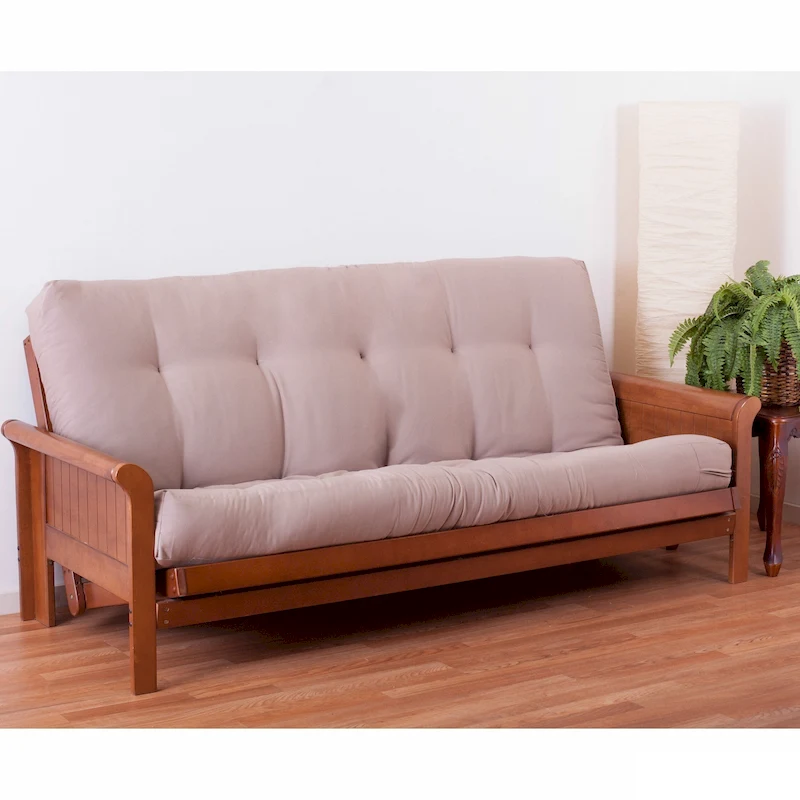 8-inch Thick Twill Futon Mattress (Twin, Full, or Queen)