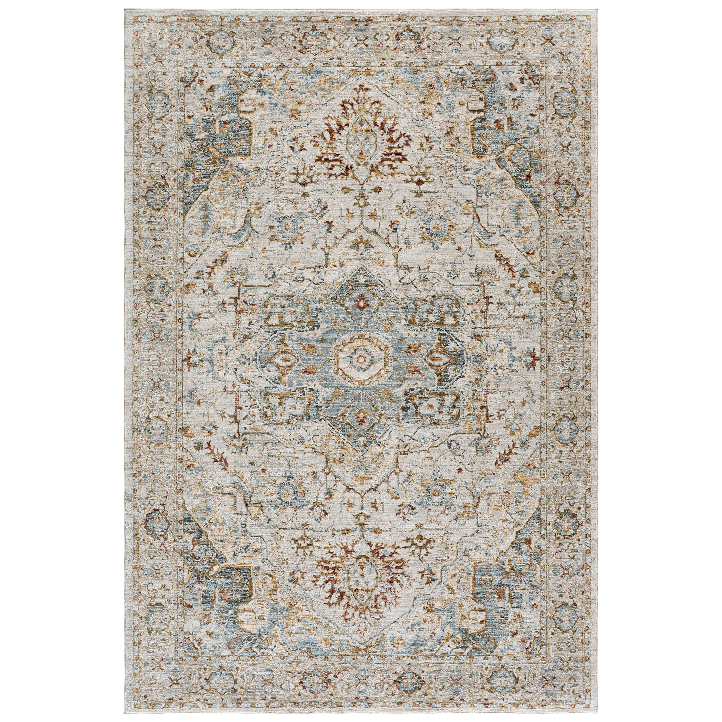 Safavieh Hamilton Area Rug, Ivory Blue, 6' x 9'