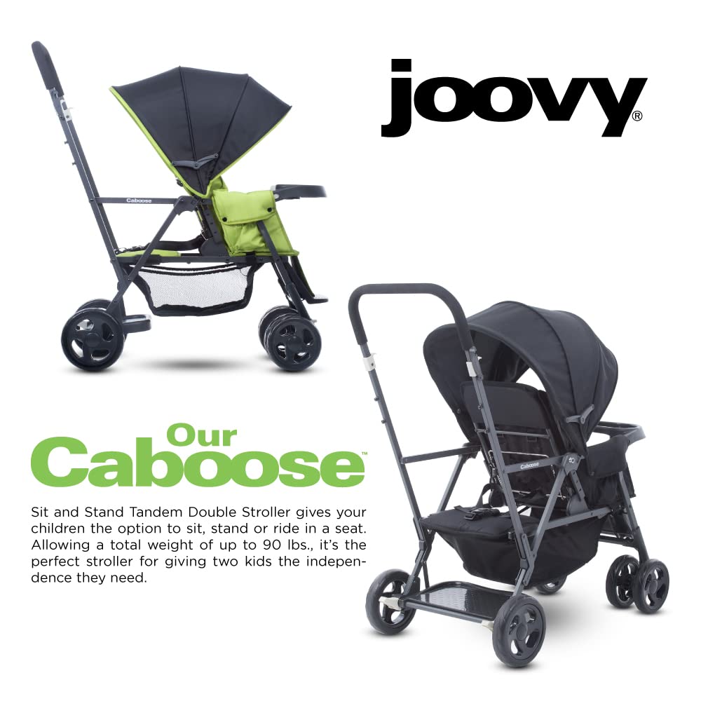 Joovy Caboose Graphite Stroller Appletree