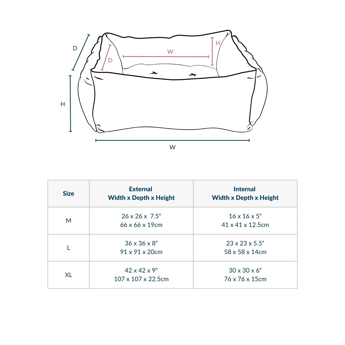 Box Bed For Dogs in Savanna