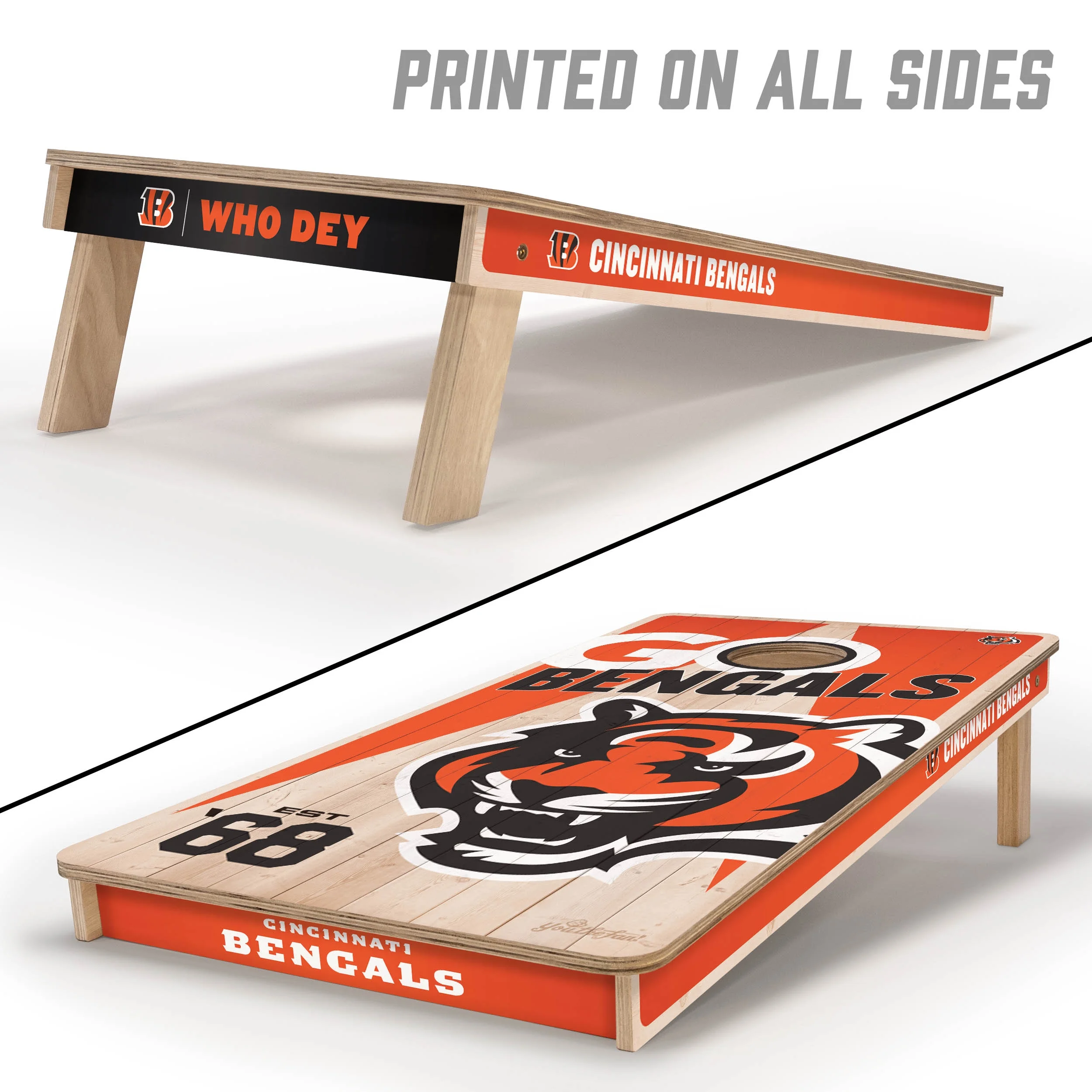 YouTheFan NFL Buffalo Bills 2' x 4' Cornhole Game