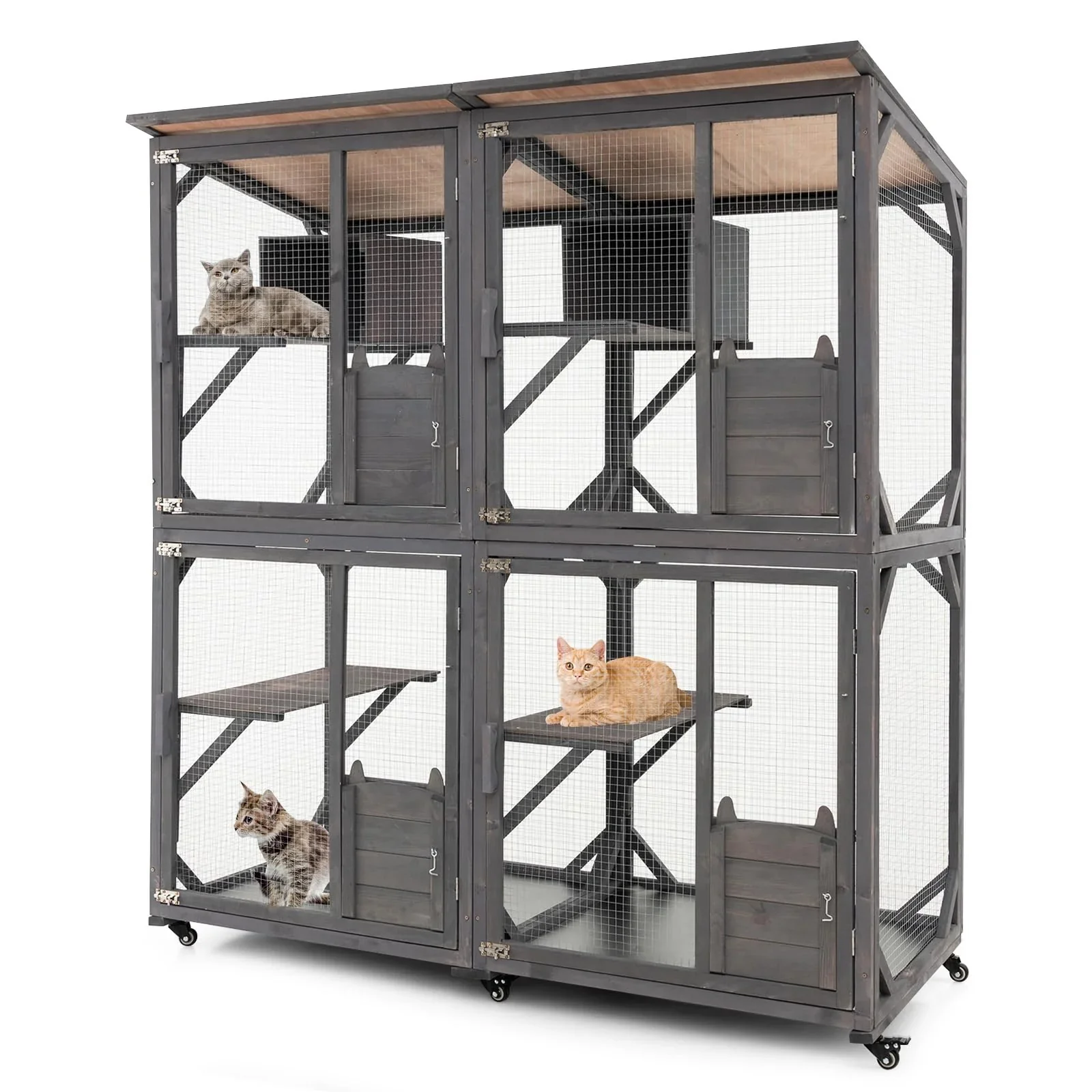 Catio Outdoor Cat Enclosure Large - moniquejewelry