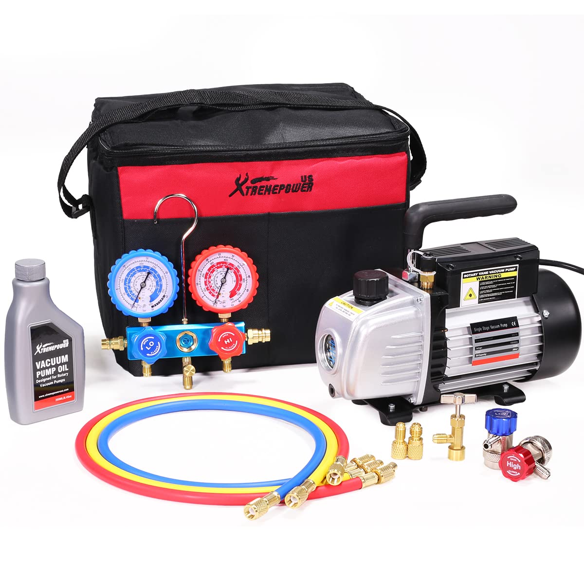 XtremepowerUS 3CFM 1/4 HP Vacuum Pump