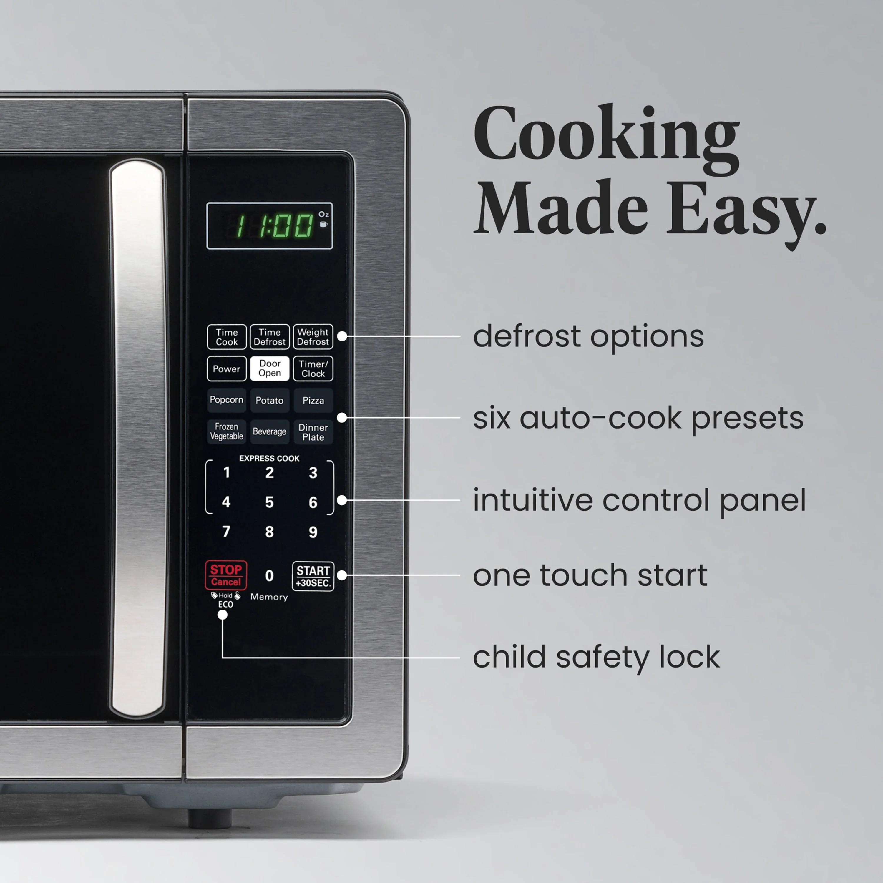 Farberware Classic 1.1 Cu. Ft. 1000-Watt Microwave Oven